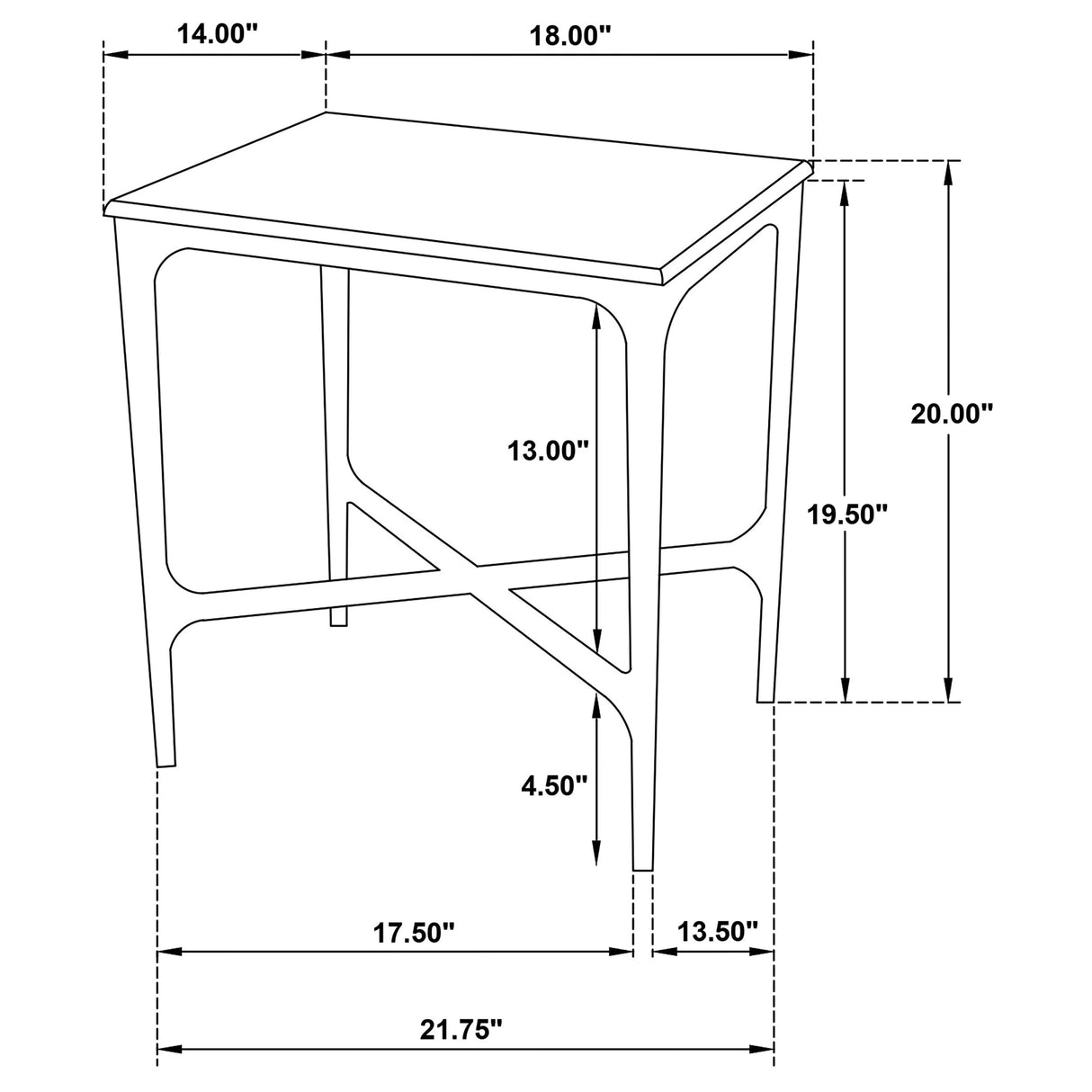 Baldwin Side Table