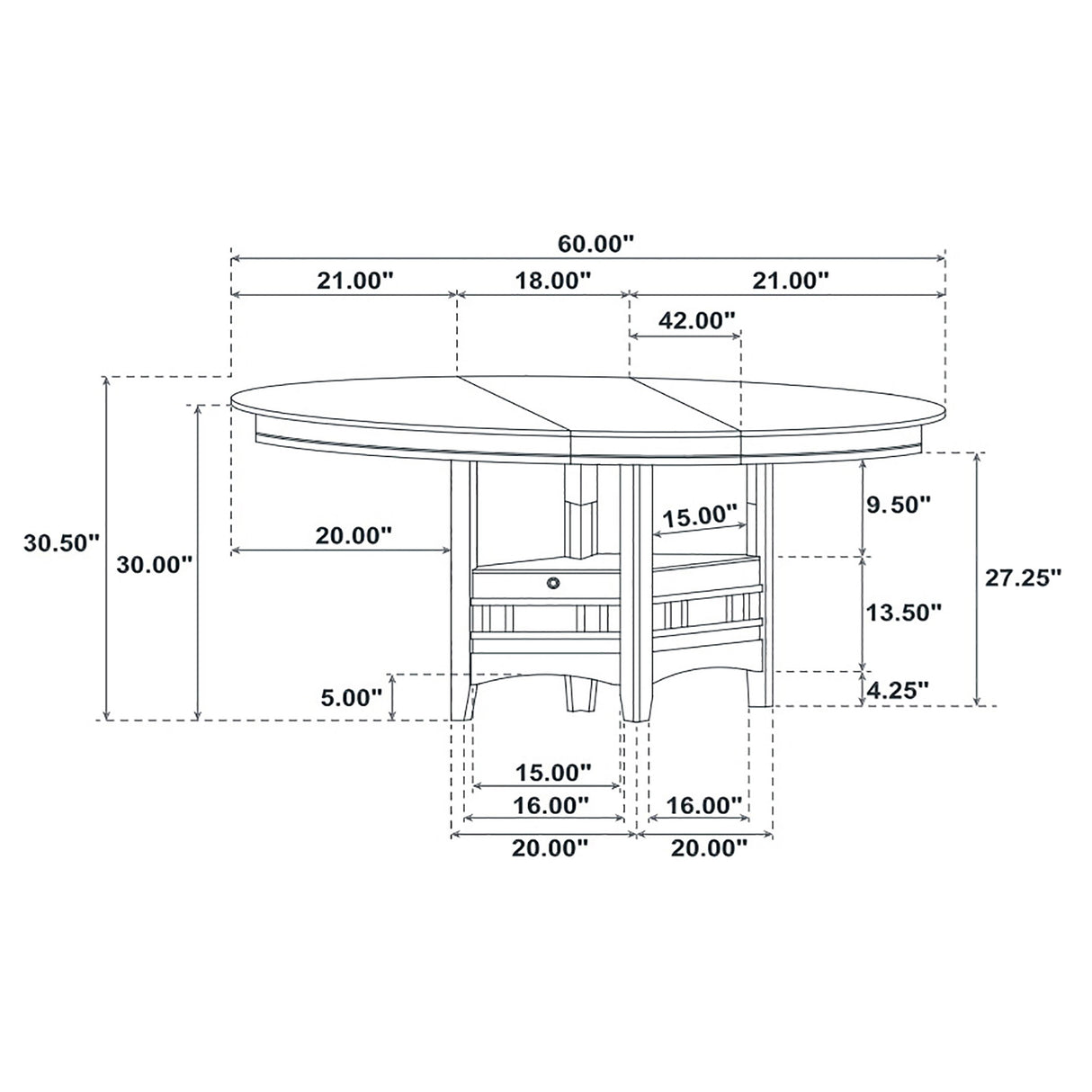 Lavon Extension Dining Table