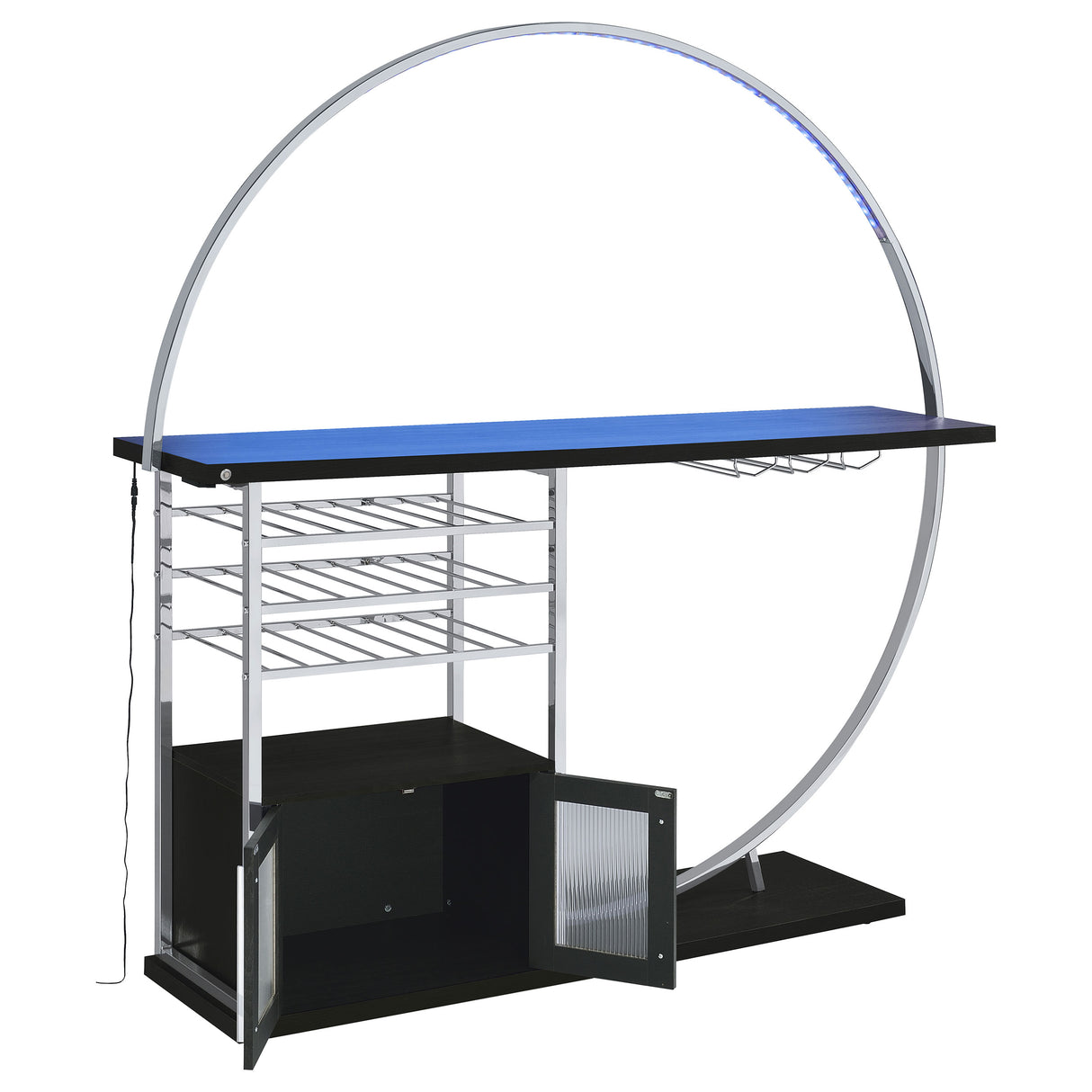 Risley Wine Cabinet with LED Lighting