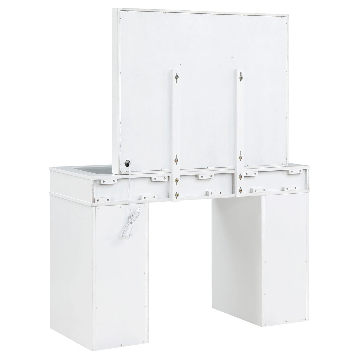 Regina Makeup Vanity Table with LED Mirror and Stool