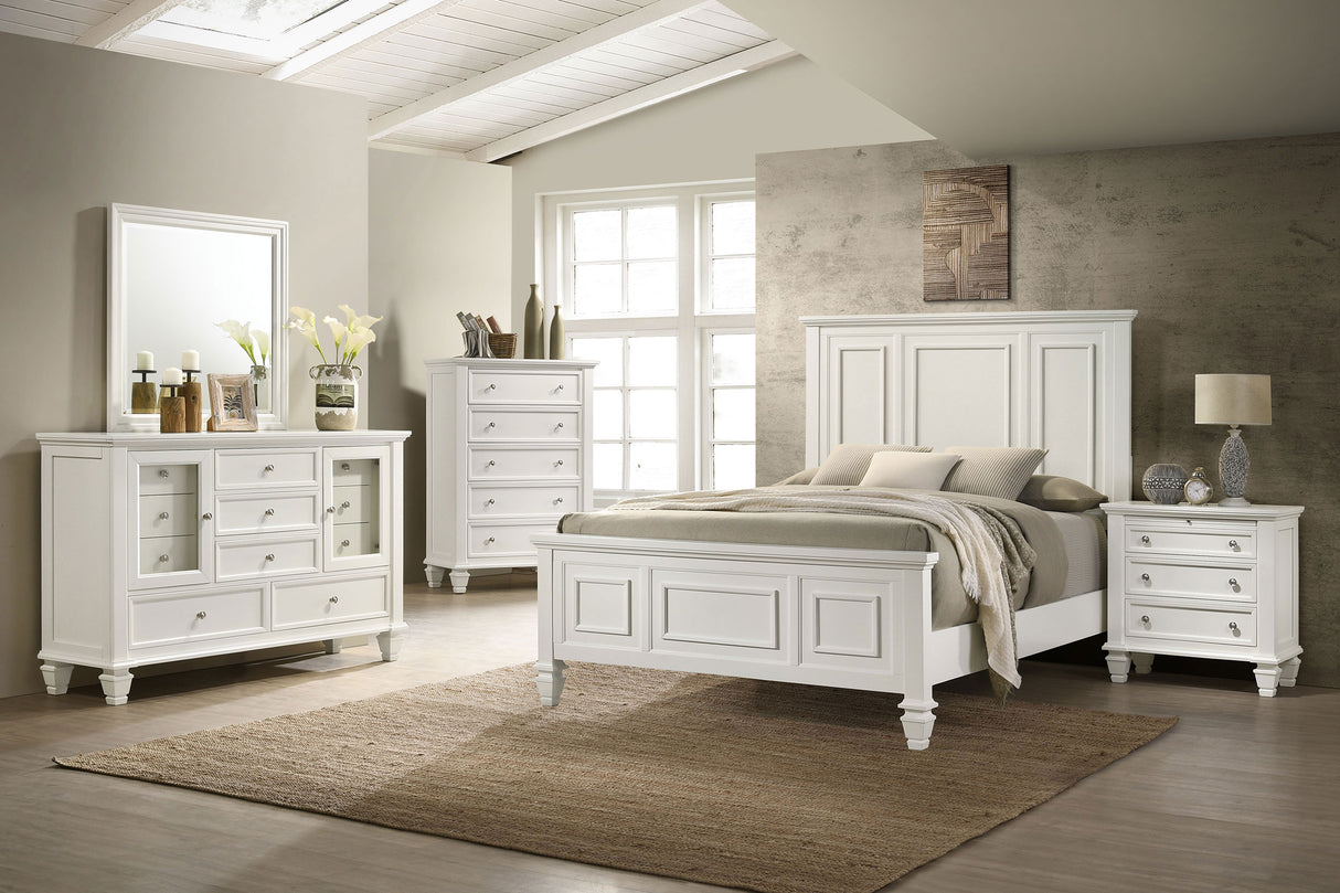 Sandy Beach Panel Bed - Furniture World