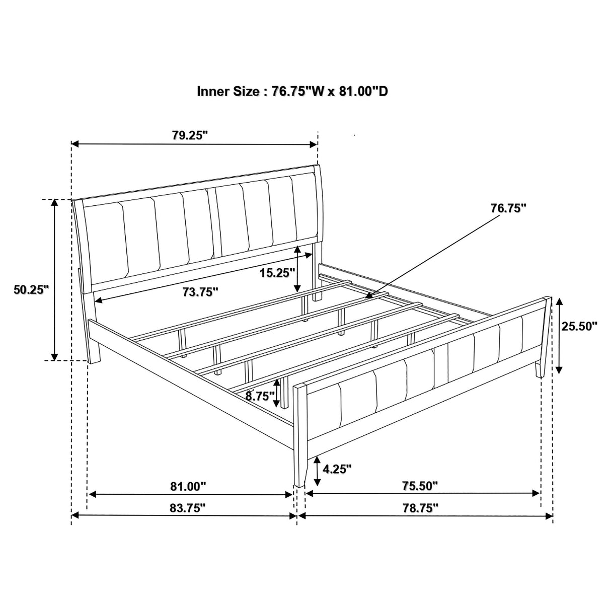 Carlton Panel Bed - Furniture World