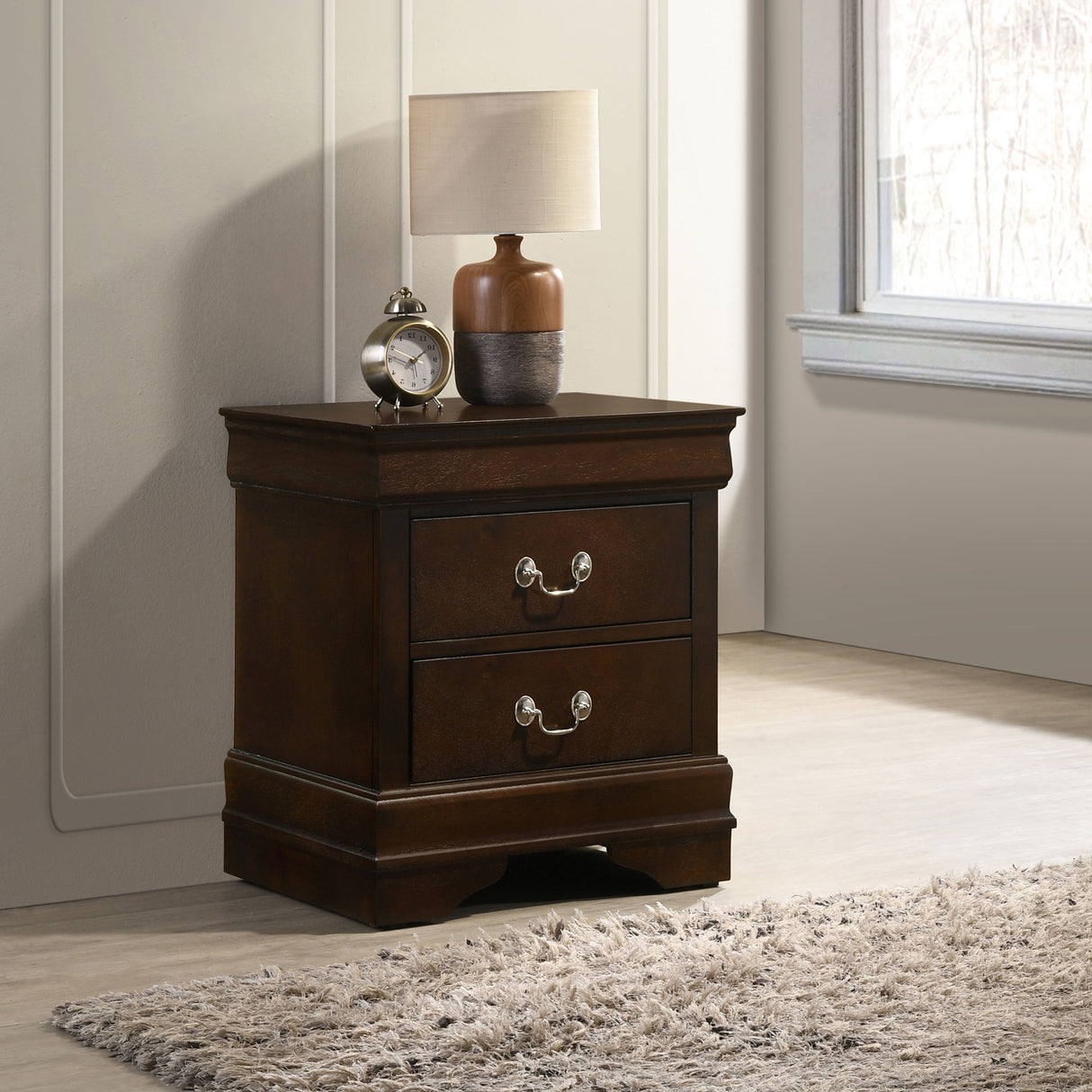 Louis Philippe Nightstand - Furniture World