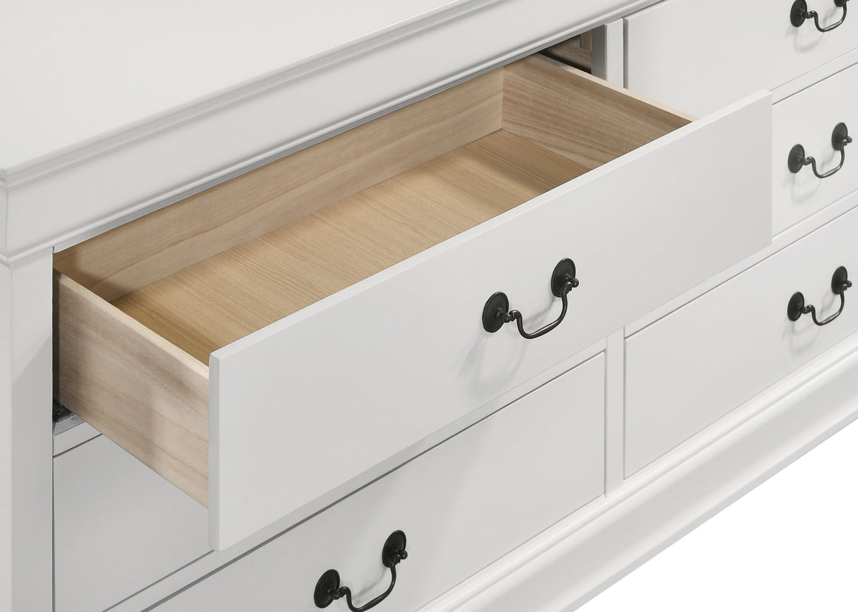 Louis Philippe Bedroom Set - Furniture World