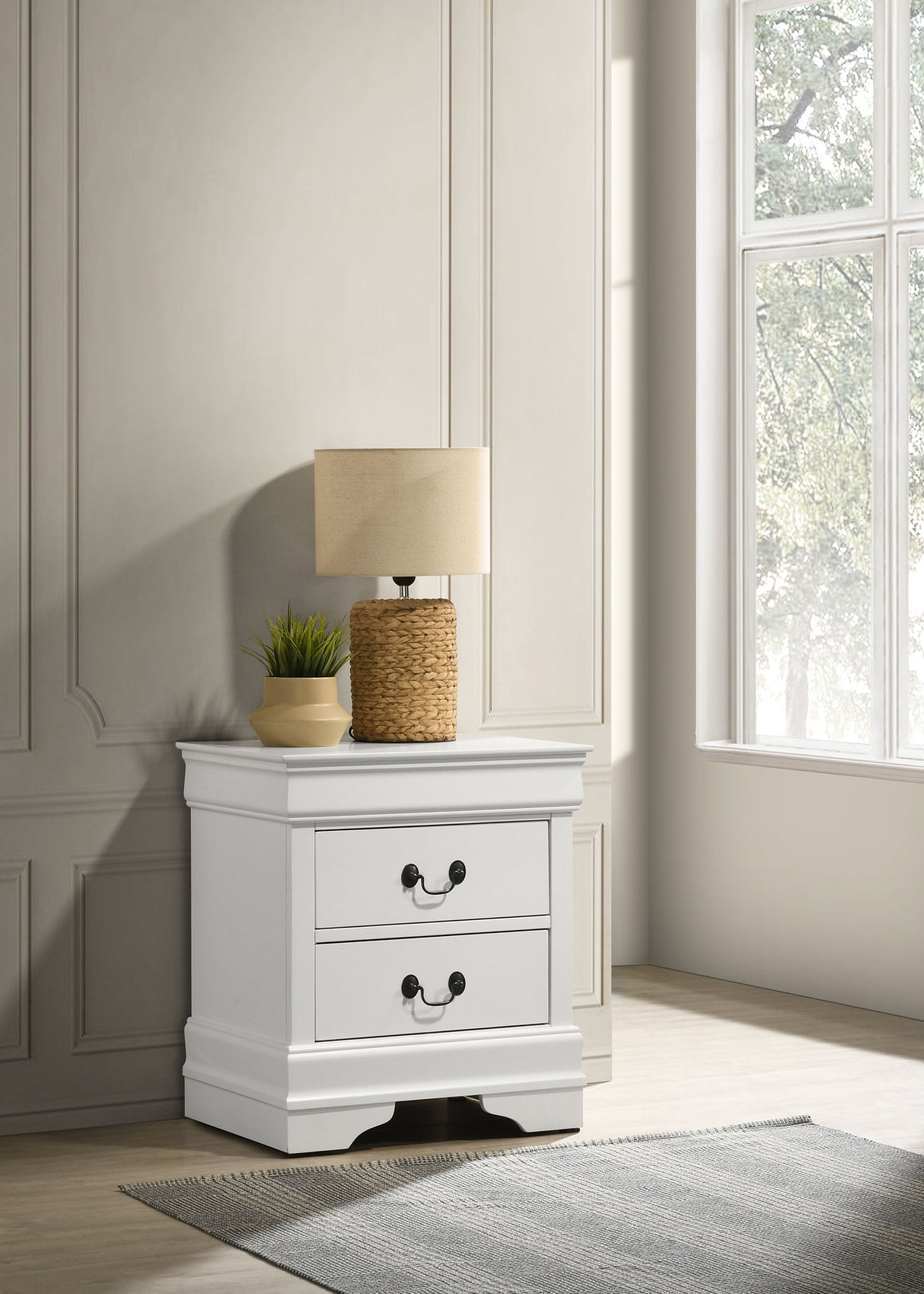 Louis Philippe Nightstand - Furniture World