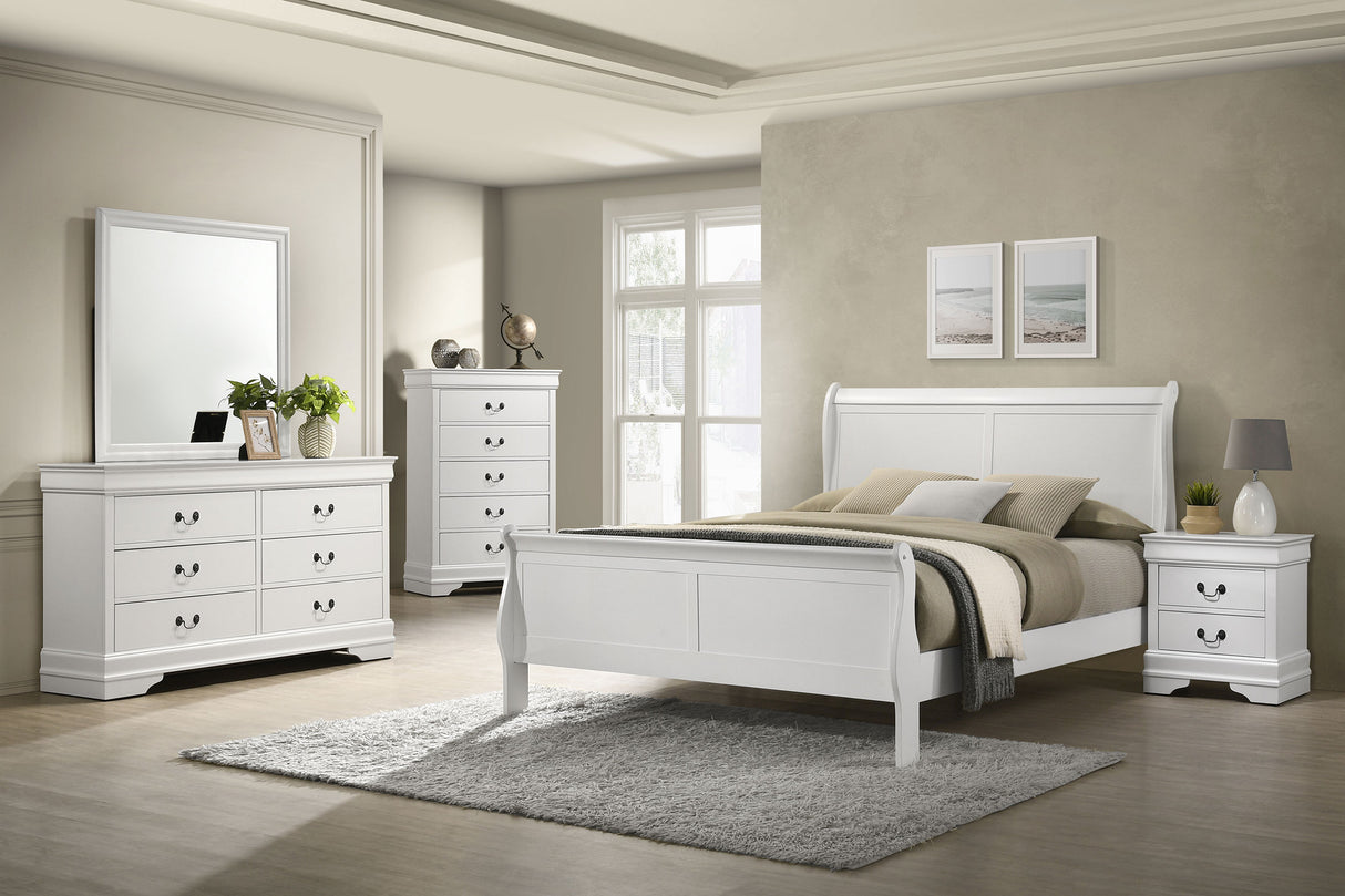 Louis Philippe Nightstand - Furniture World