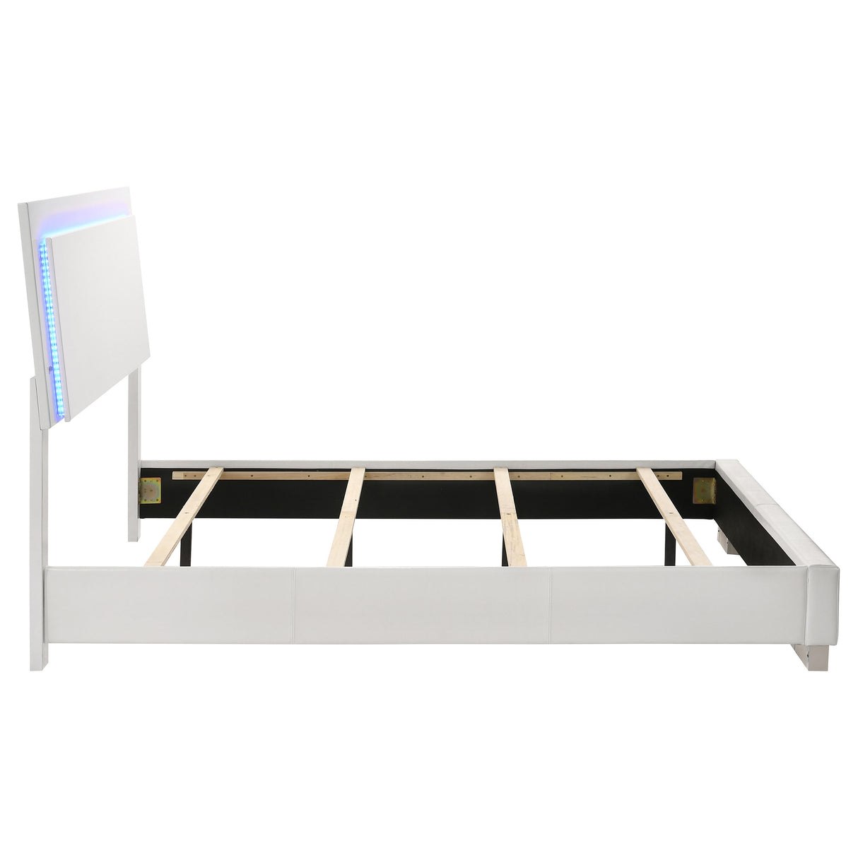 Felicity Panel Bed with LED Lighting - Furniture World