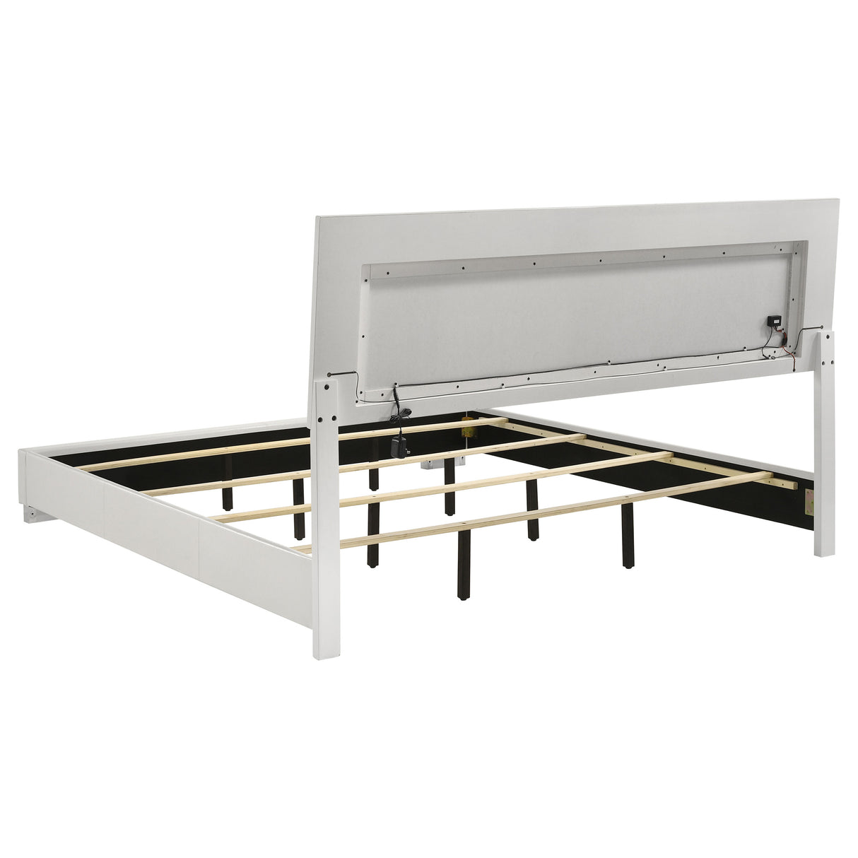 Felicity Panel Bed with LED Lighting - Furniture World