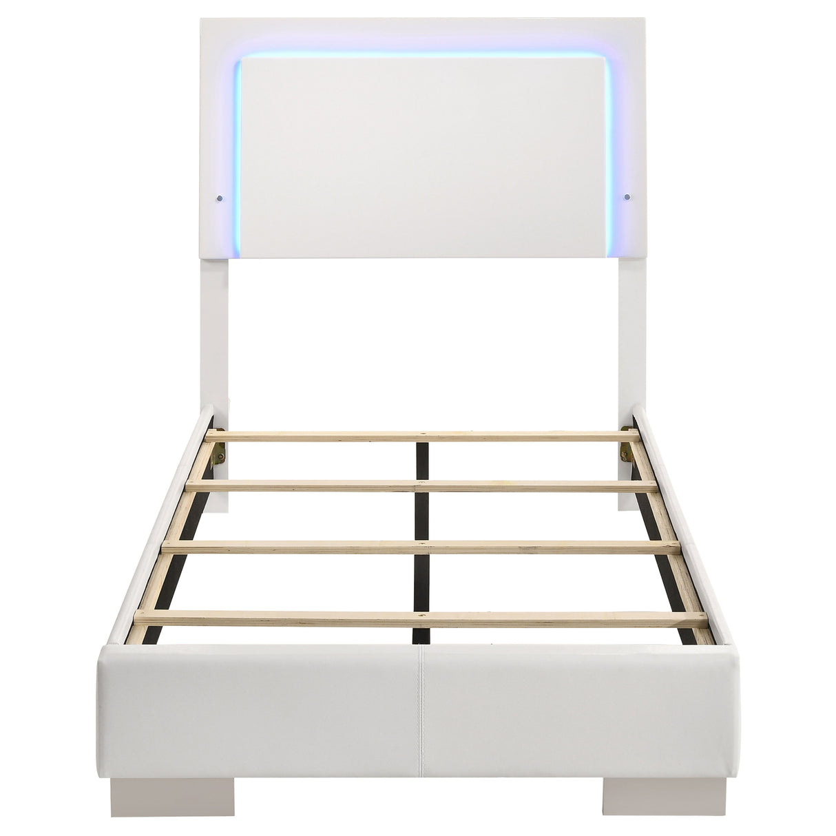 Felicity Panel Bed with LED Lighting - Furniture World
