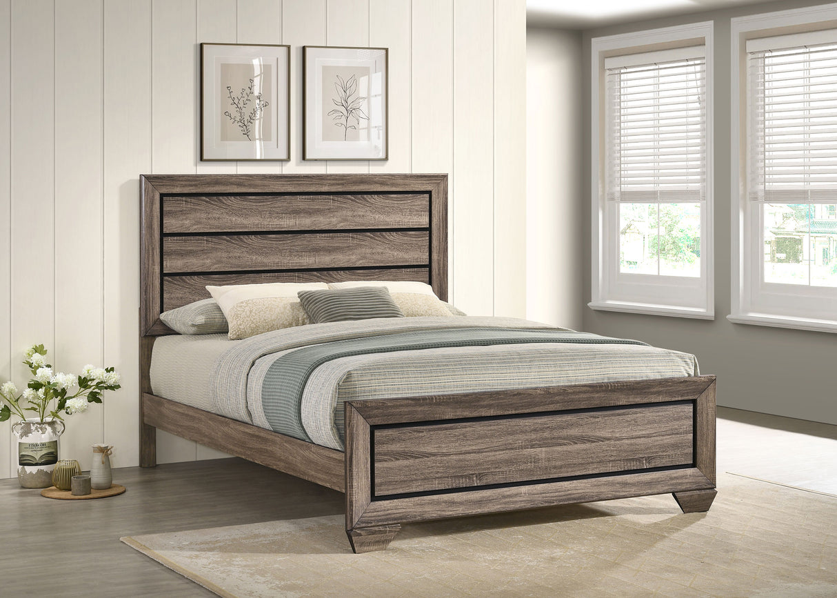 Kauffman Panel Bed - Furniture World
