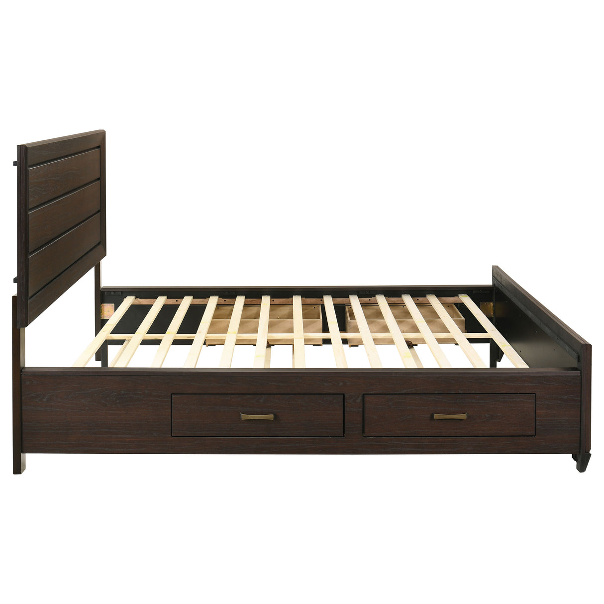 Kauffman Panel Platform Storage Bed - Furniture World