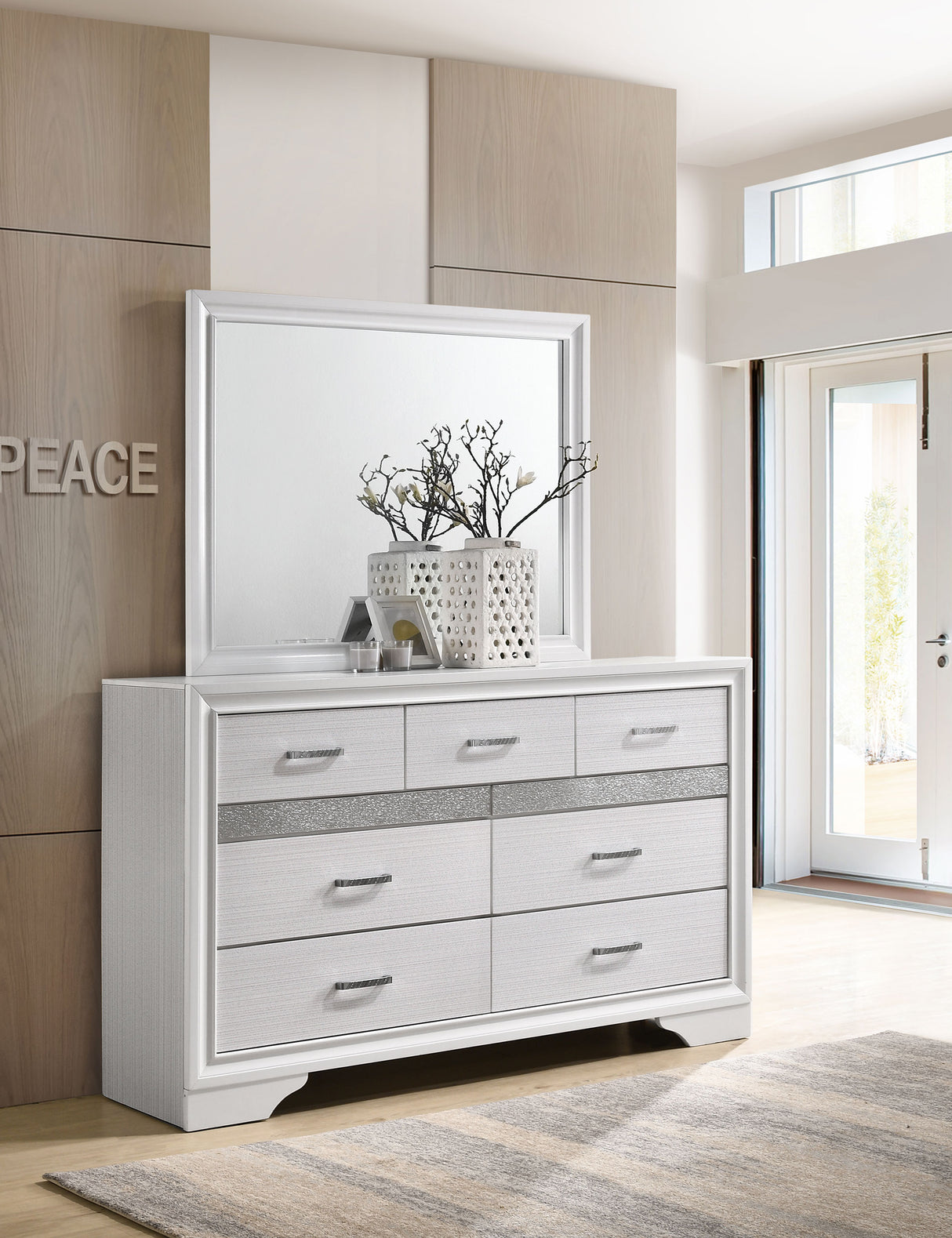 Miranda Dresser with Mirror - Furniture World