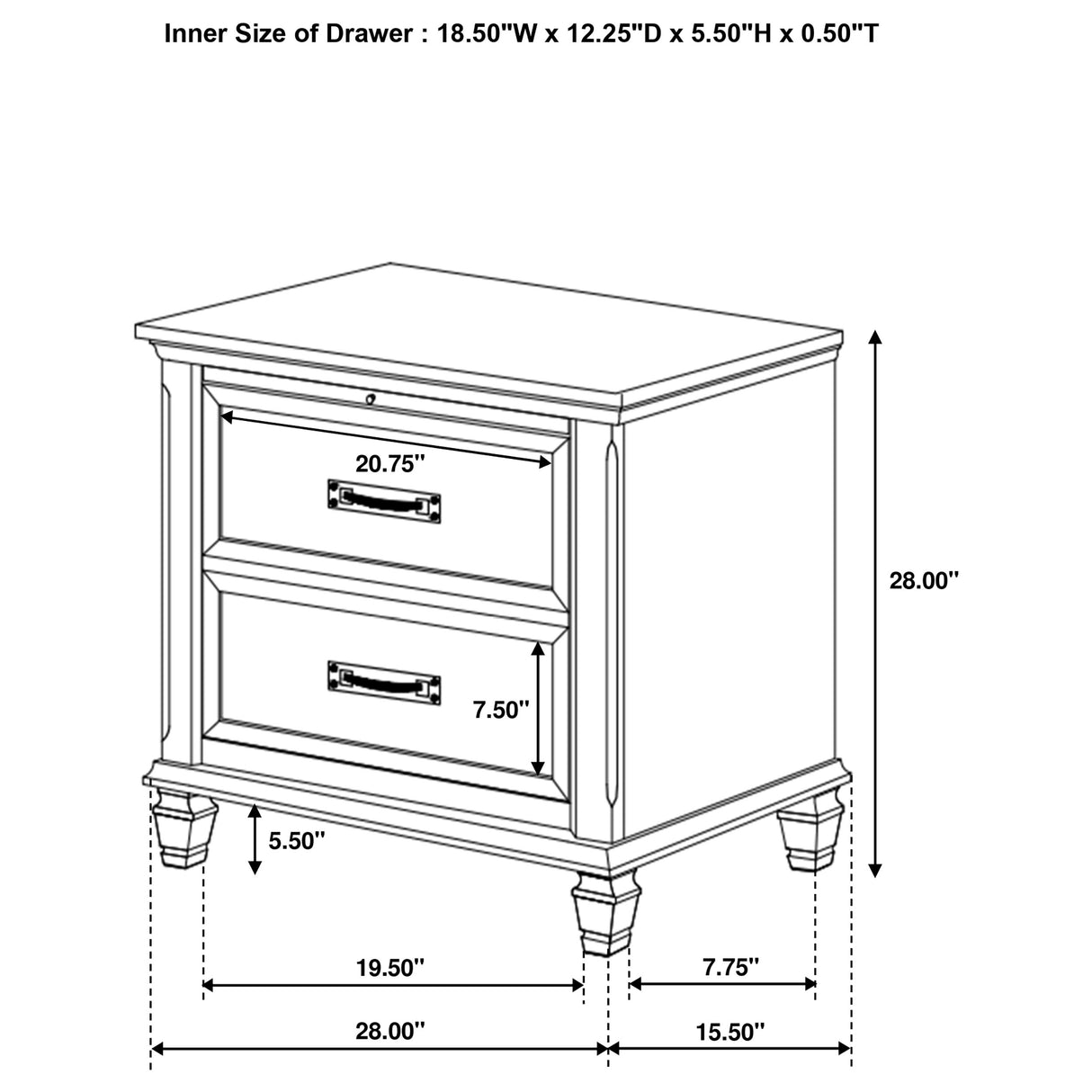 Franco Bedroom Set - Furniture World