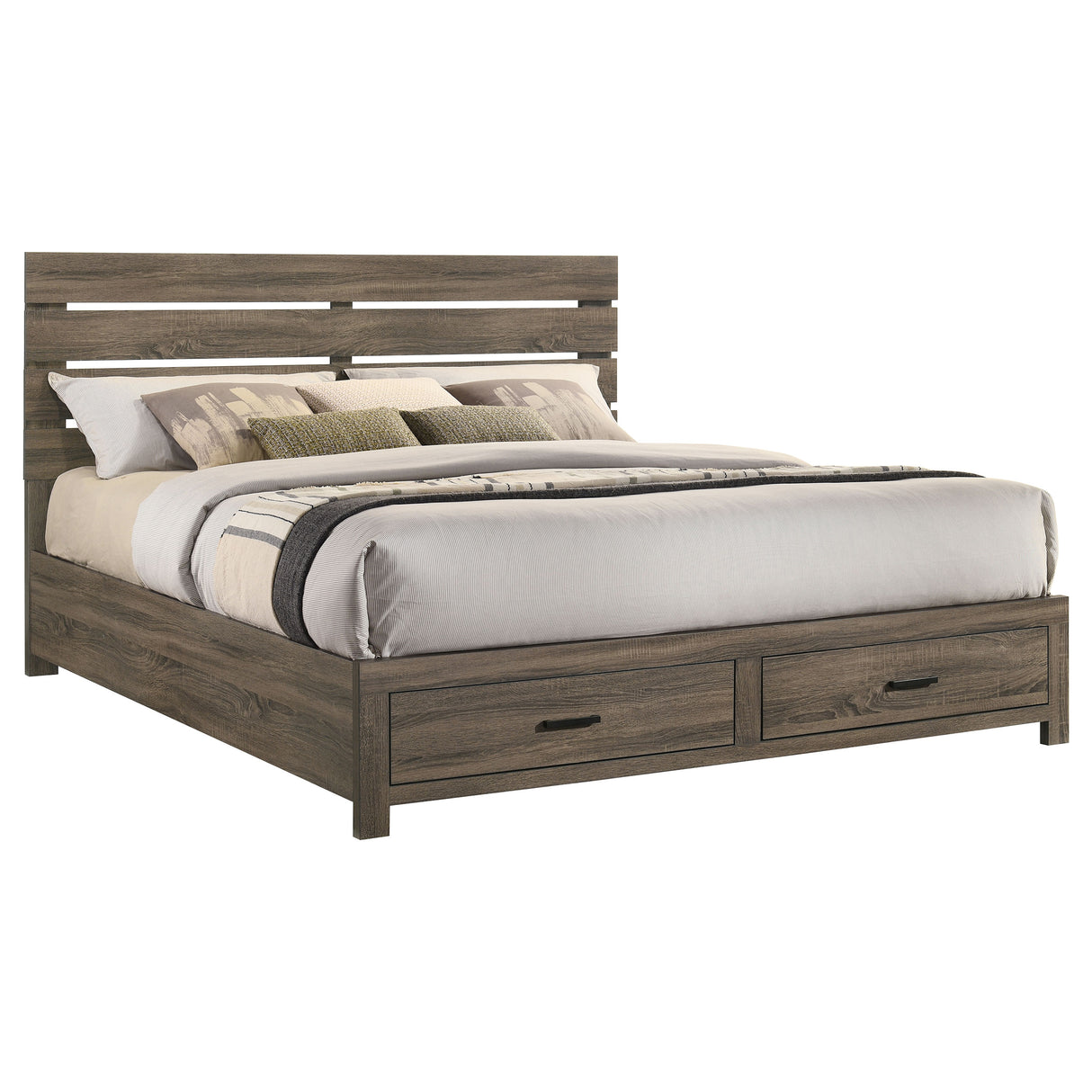 Brantford Panel Platform Storage Bed - Furniture World