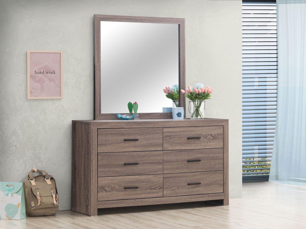 Brantford Dresser with Mirror - Furniture World