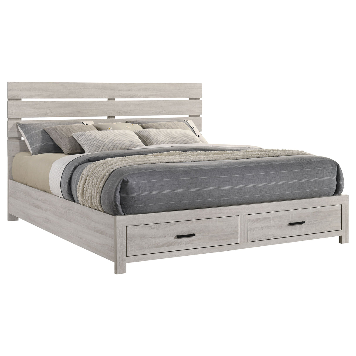 Brantford Panel Platform Storage Bed - Furniture World