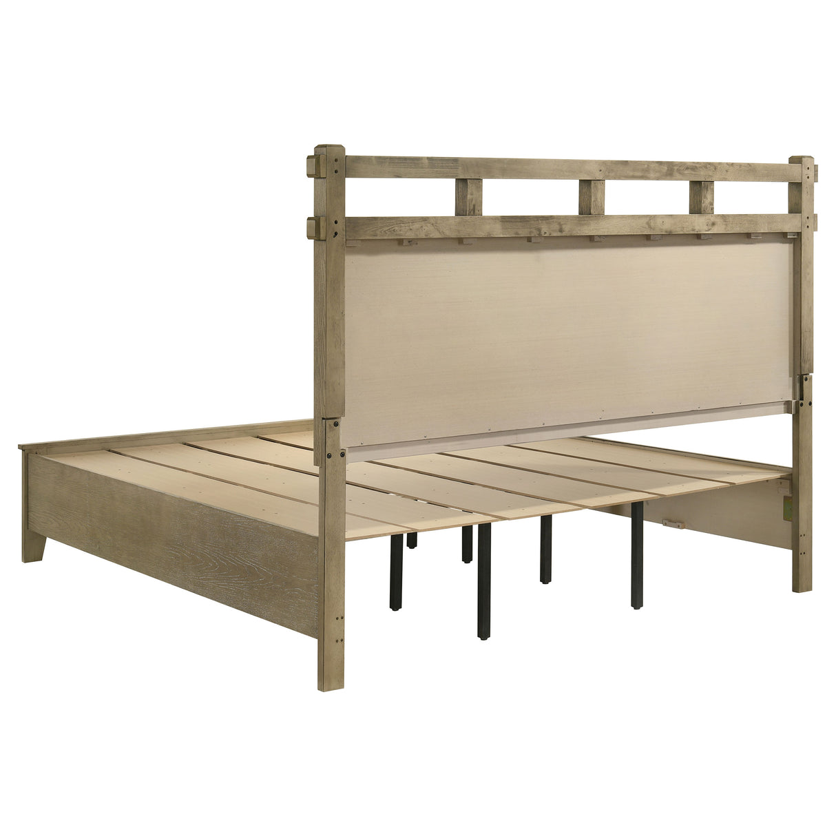 Hazlewood Panel Platform Storage Bed - Furniture World