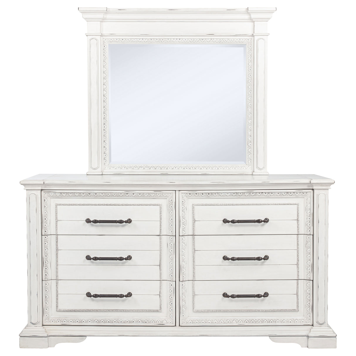 McKinney Dresser with Mirror - Furniture World