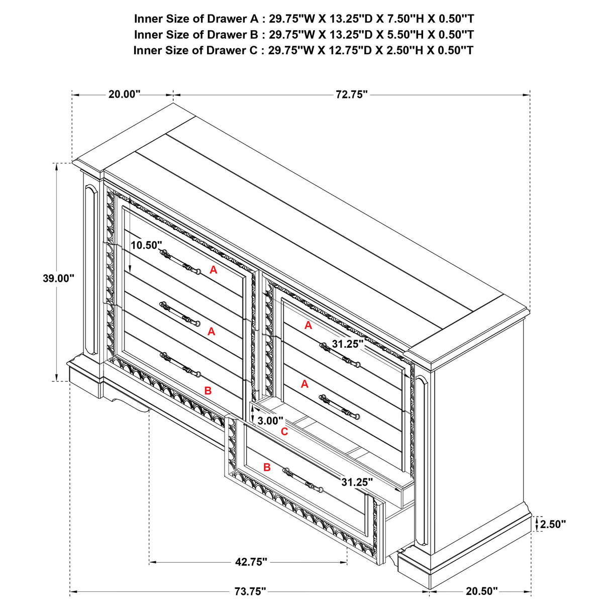 McKinney Dresser - Furniture World