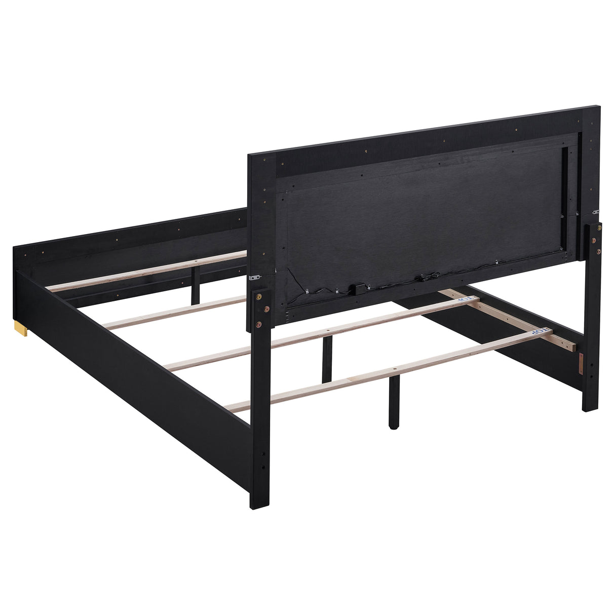 Marceline Panel Bed with LED Lighting - Furniture World