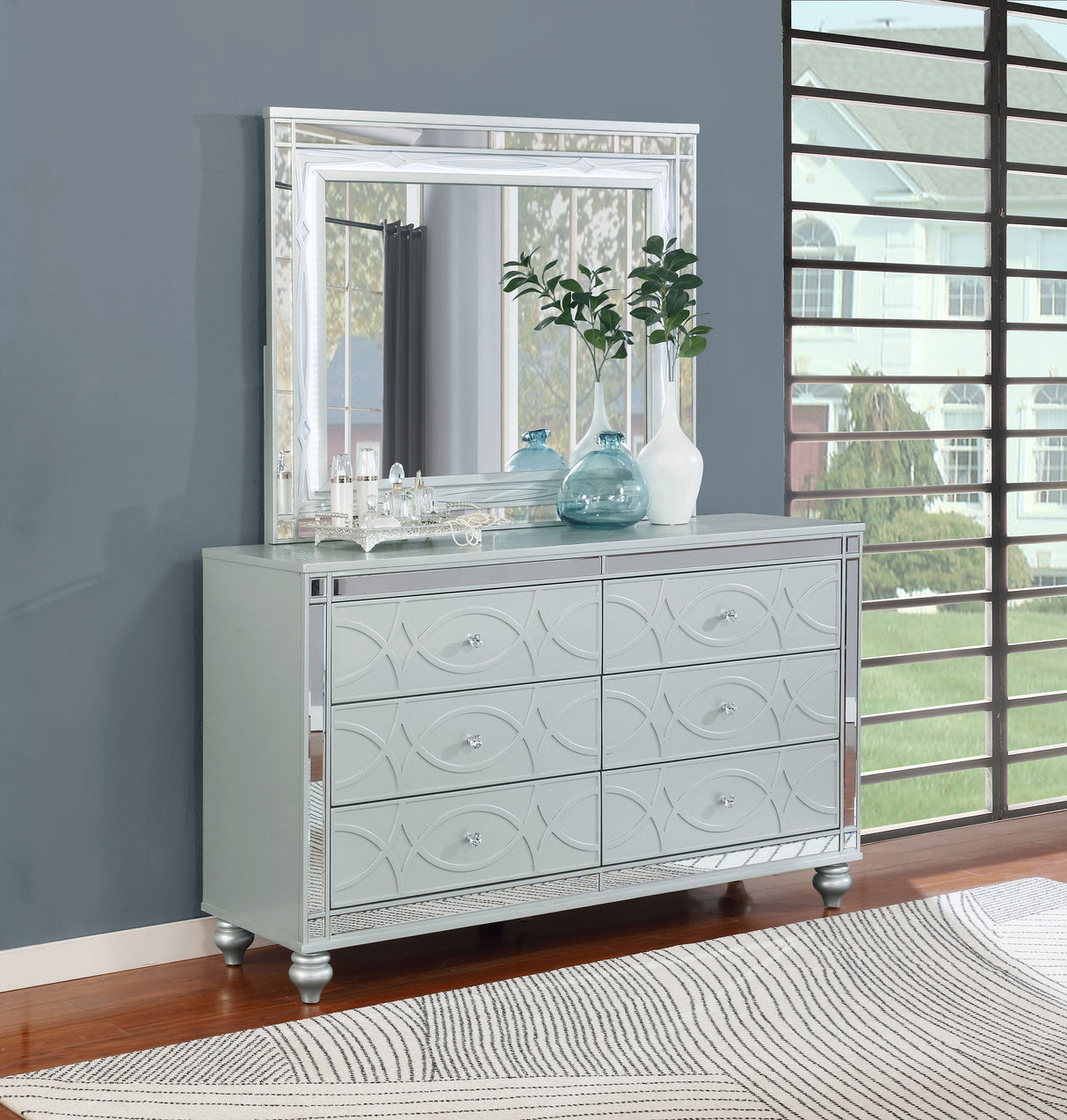 Gunnison Dresser with Mirror - Furniture World