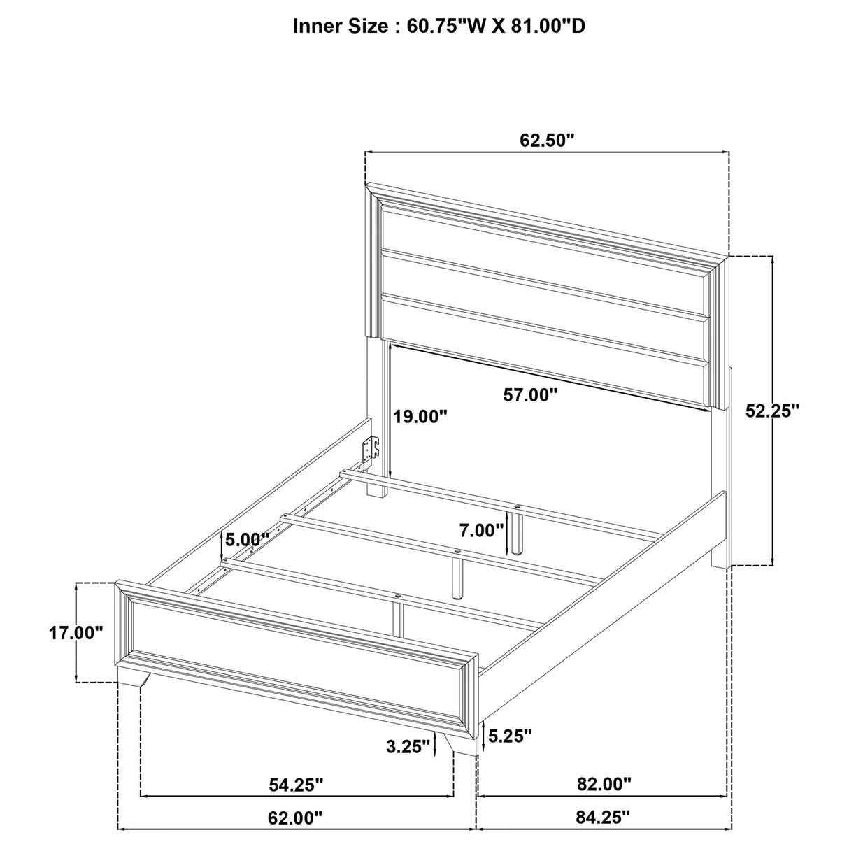 Wright Panel Bed