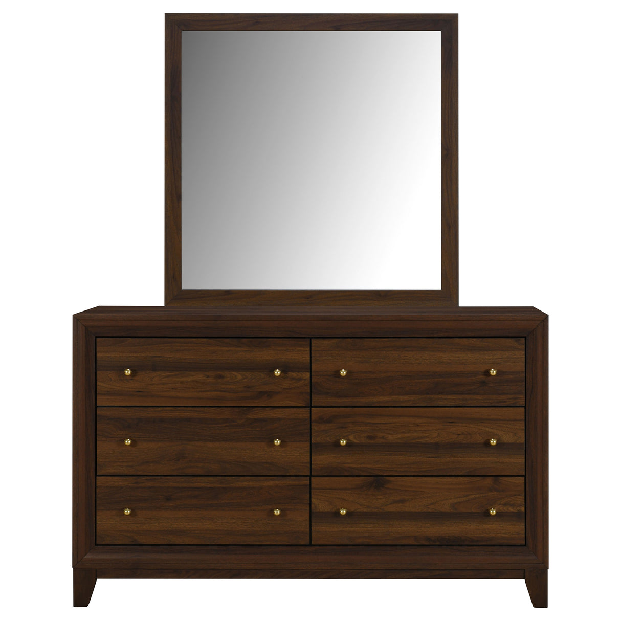 Welsley Dresser with Mirror - Furniture World