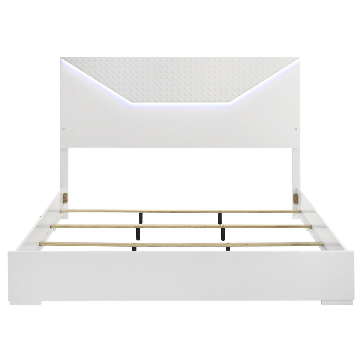 Ives Panel Bed with LED Lighting - Furniture World