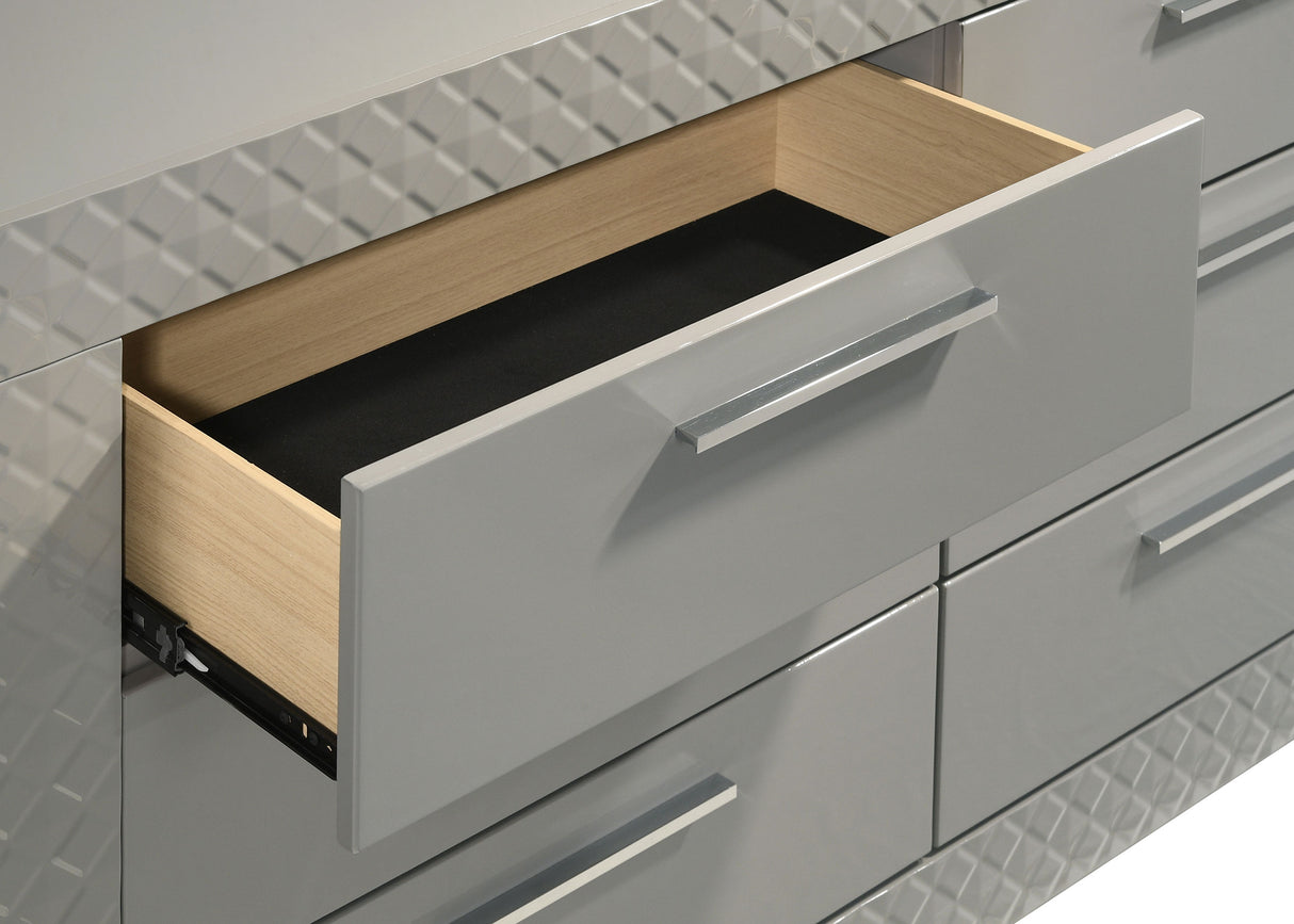 Ives Dresser with Mirror - Furniture World