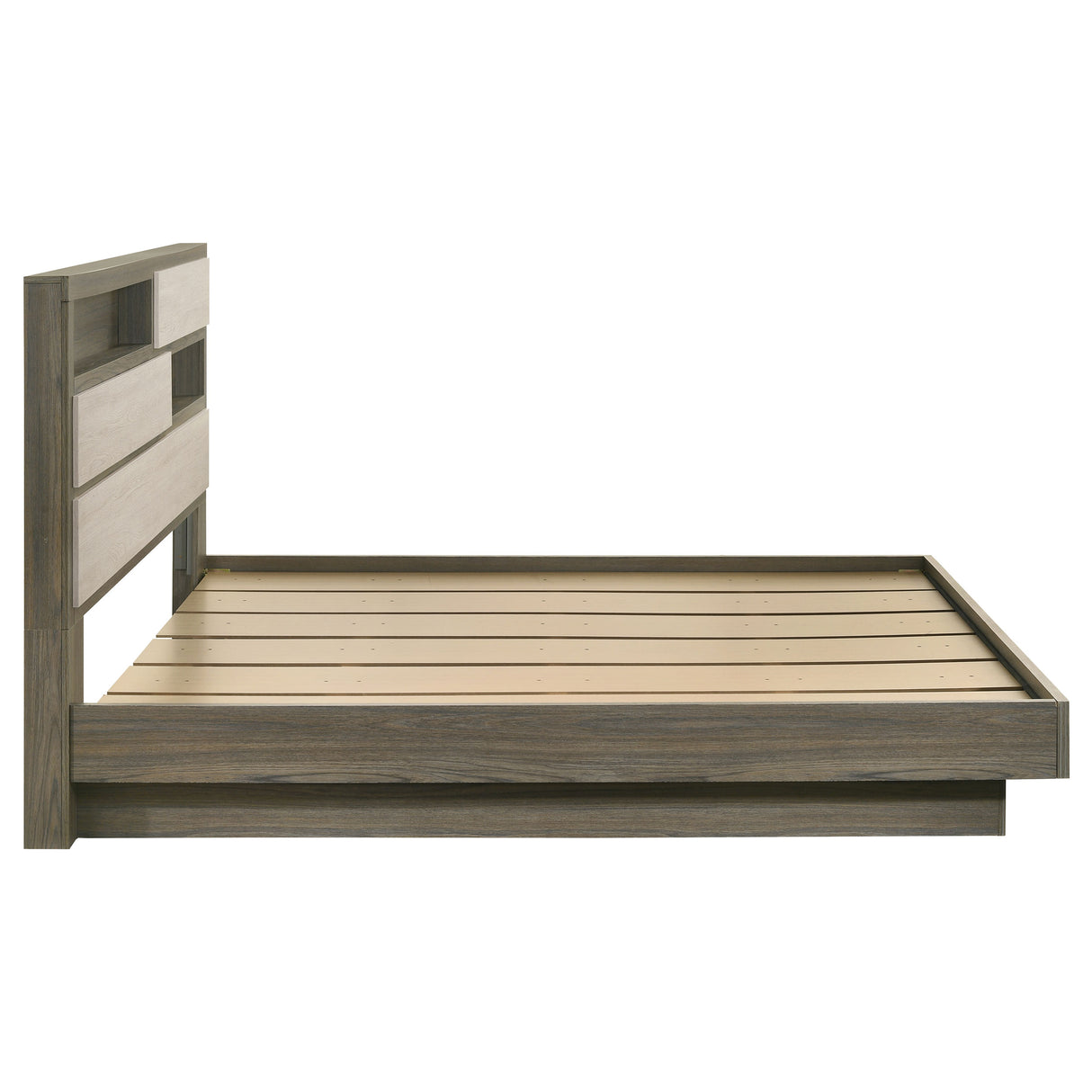 Fenwick Bookcase Platform Bed - Furniture World