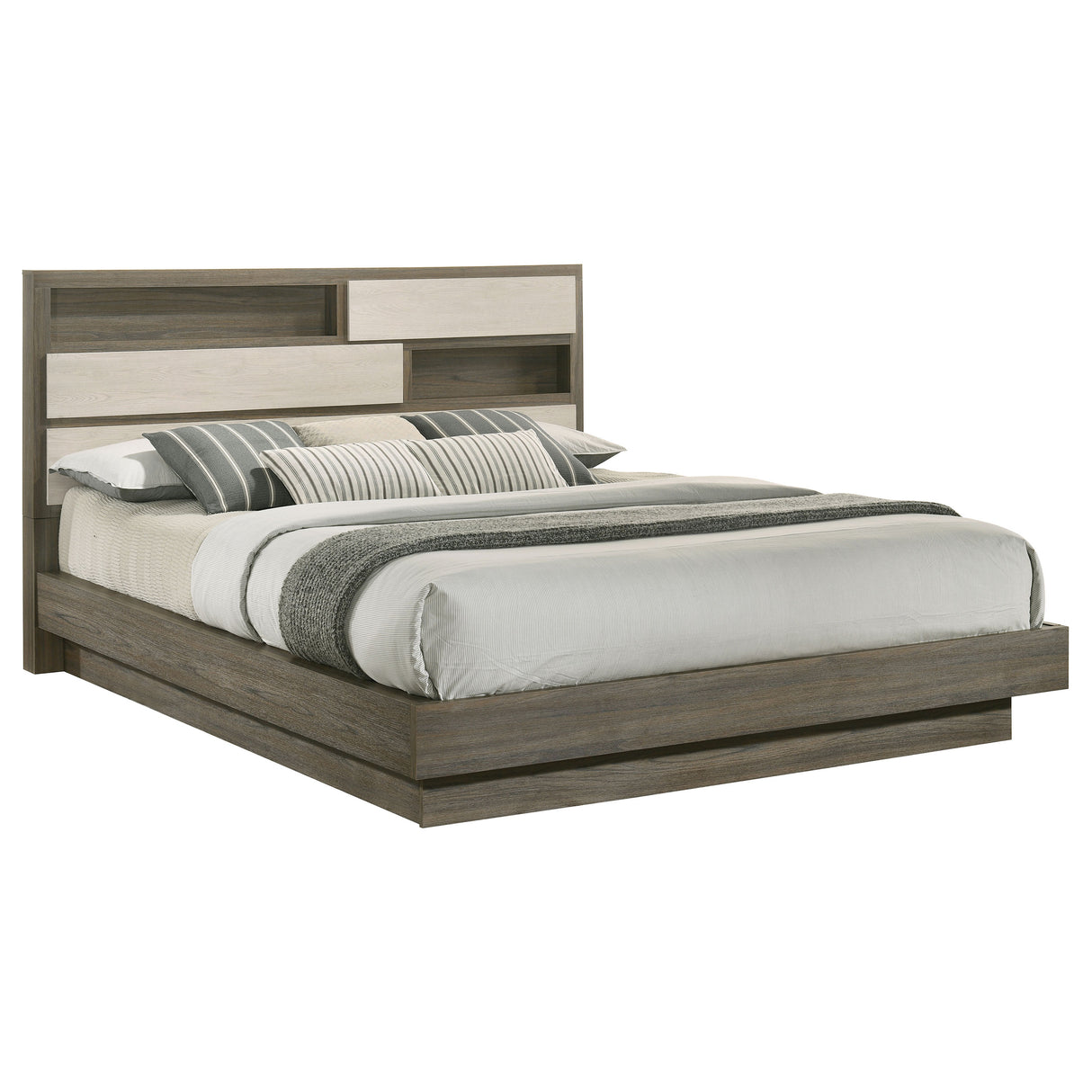 Fenwick Bookcase Platform Bed - Furniture World