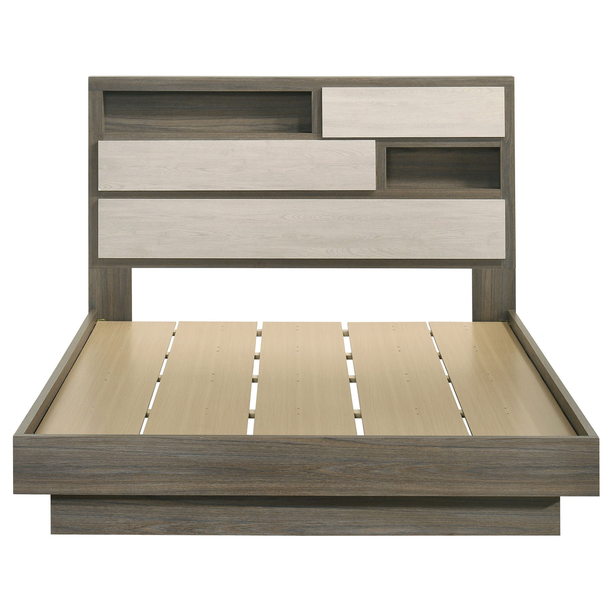 Fenwick Bookcase Platform Bed - Furniture World