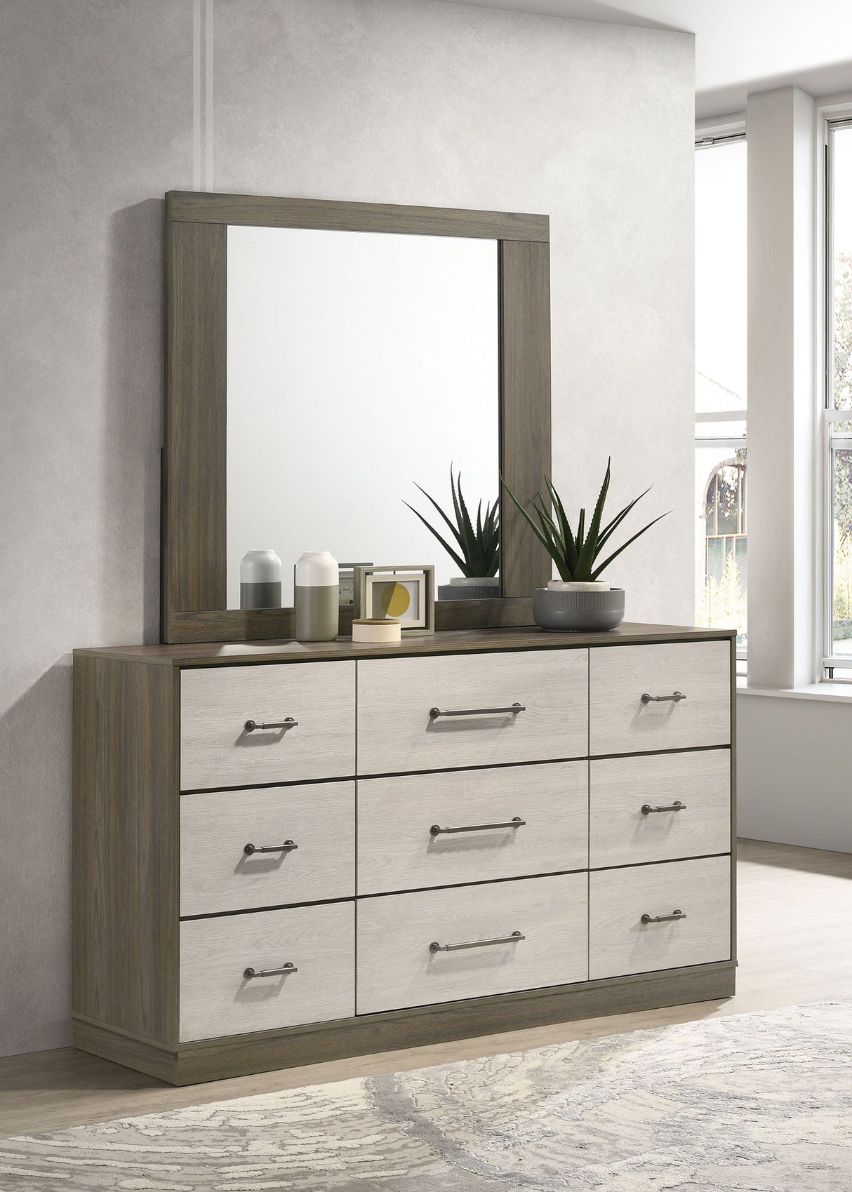 Fenwick Dresser with Mirror - Furniture World