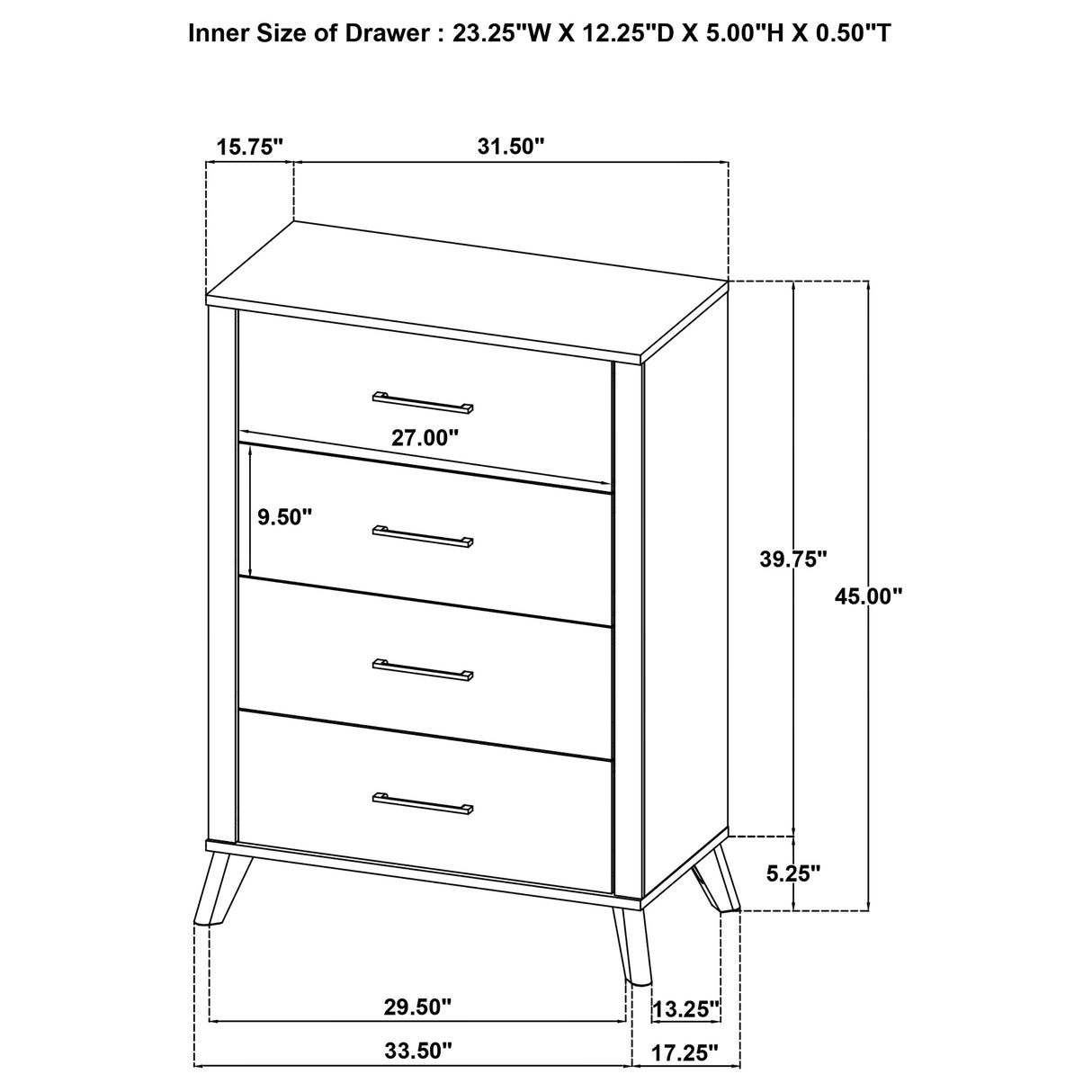 Kaywood 5 Pc Bedroom Set - Furniture World