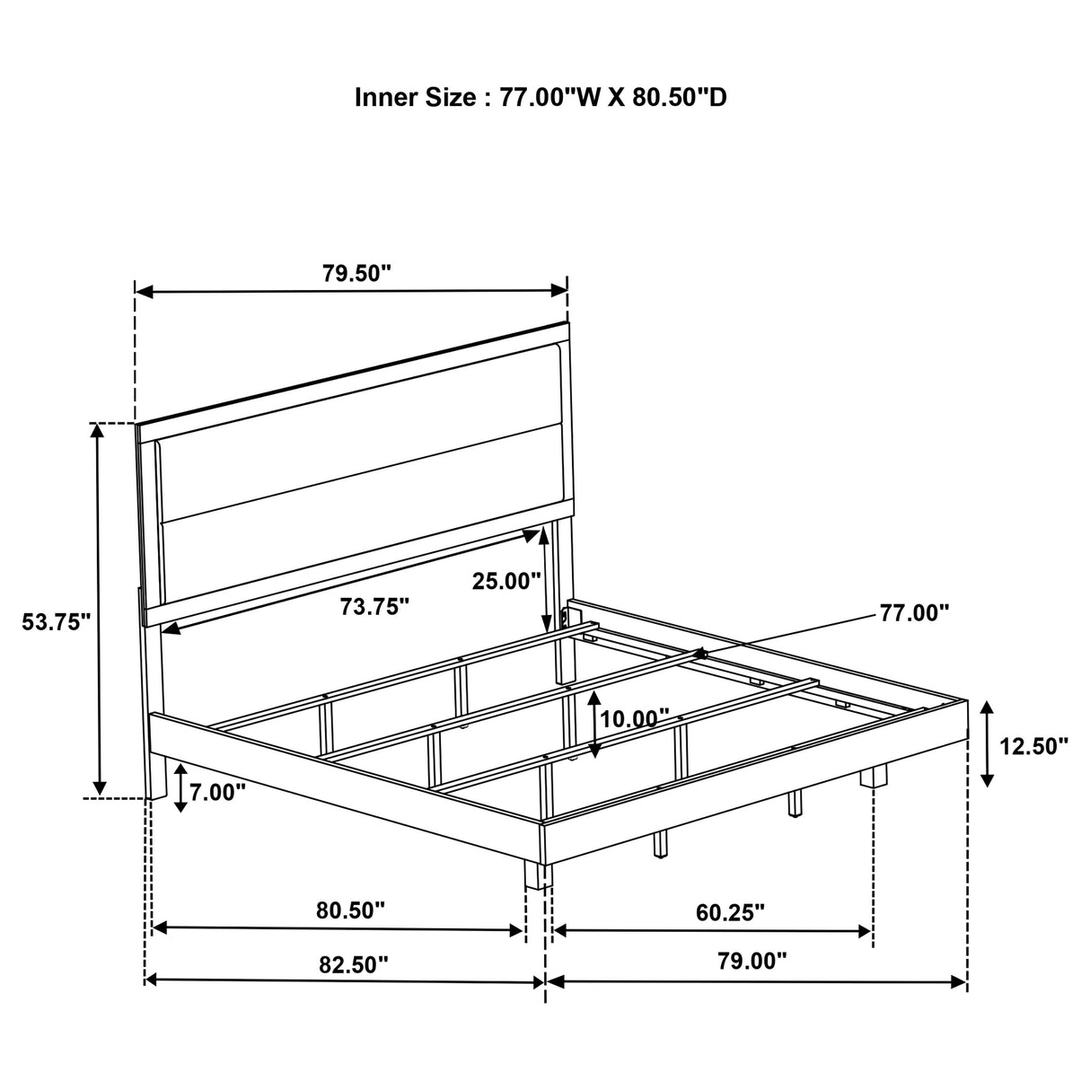 Trenton Panel Bed - Furniture World