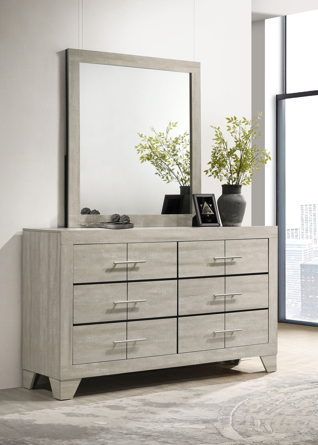 Trenton Dresser with Mirror - Furniture World