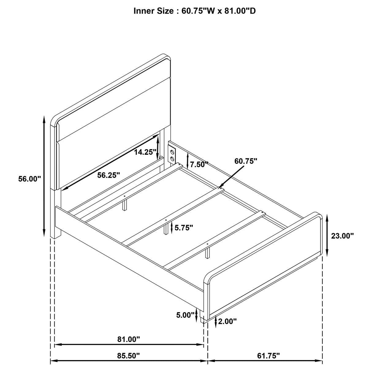 Ladera Panel Bed - Furniture World