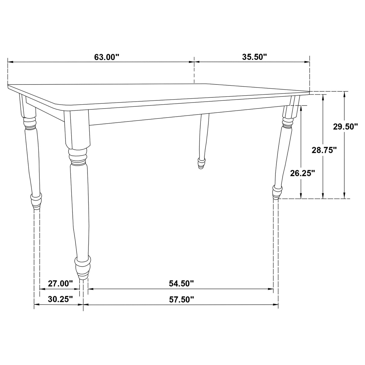 Hollyoak Dining Set