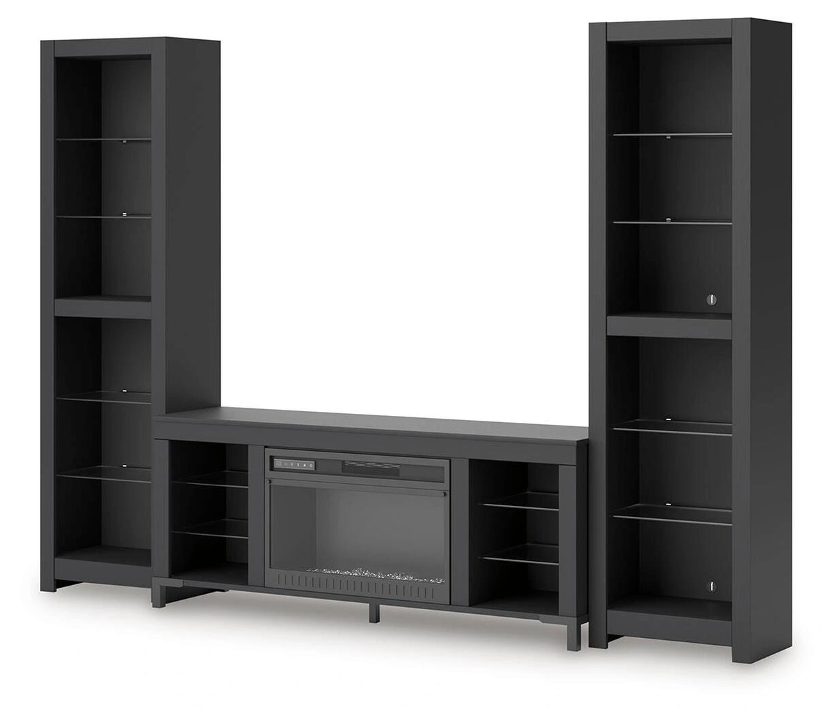 Cayberry Entertainment Center with Electric Fireplace