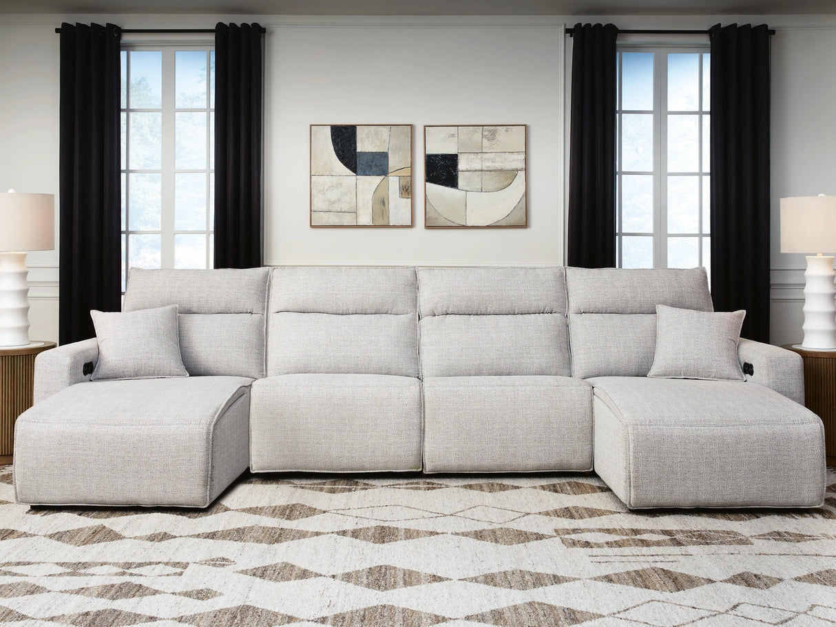 Modmax II Reclining Sectional with Double Chaise