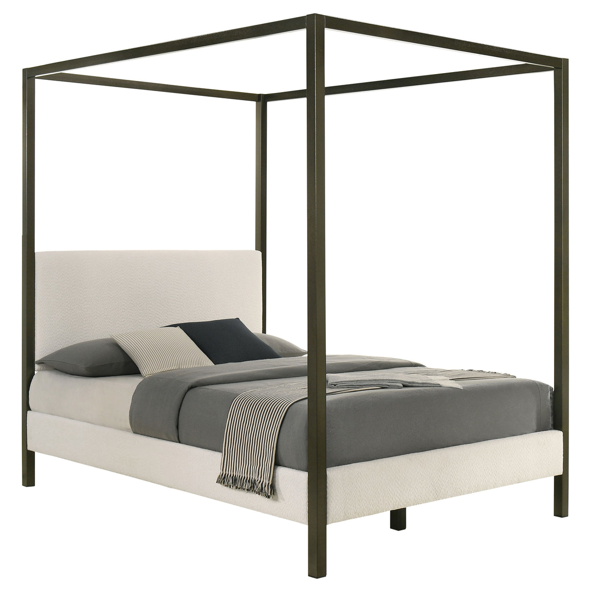 Monroe Canopy Panel Platform Bed - Furniture World