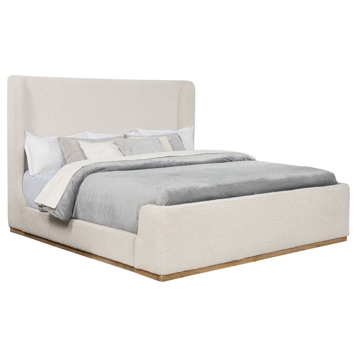 Nala Wingback Platform Bed - Furniture World