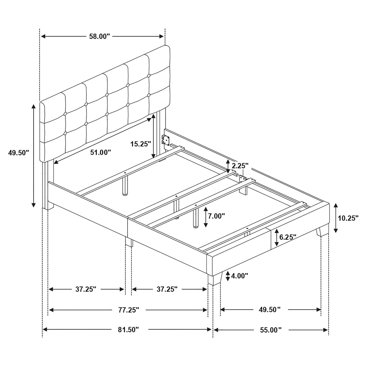 Mapes Panel Bed - Furniture World