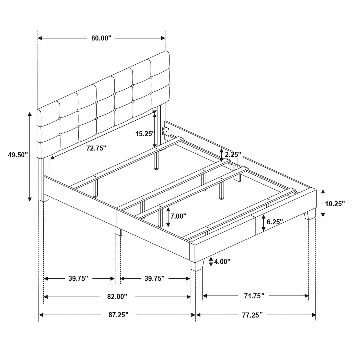 Mapes Panel Bed - Furniture World
