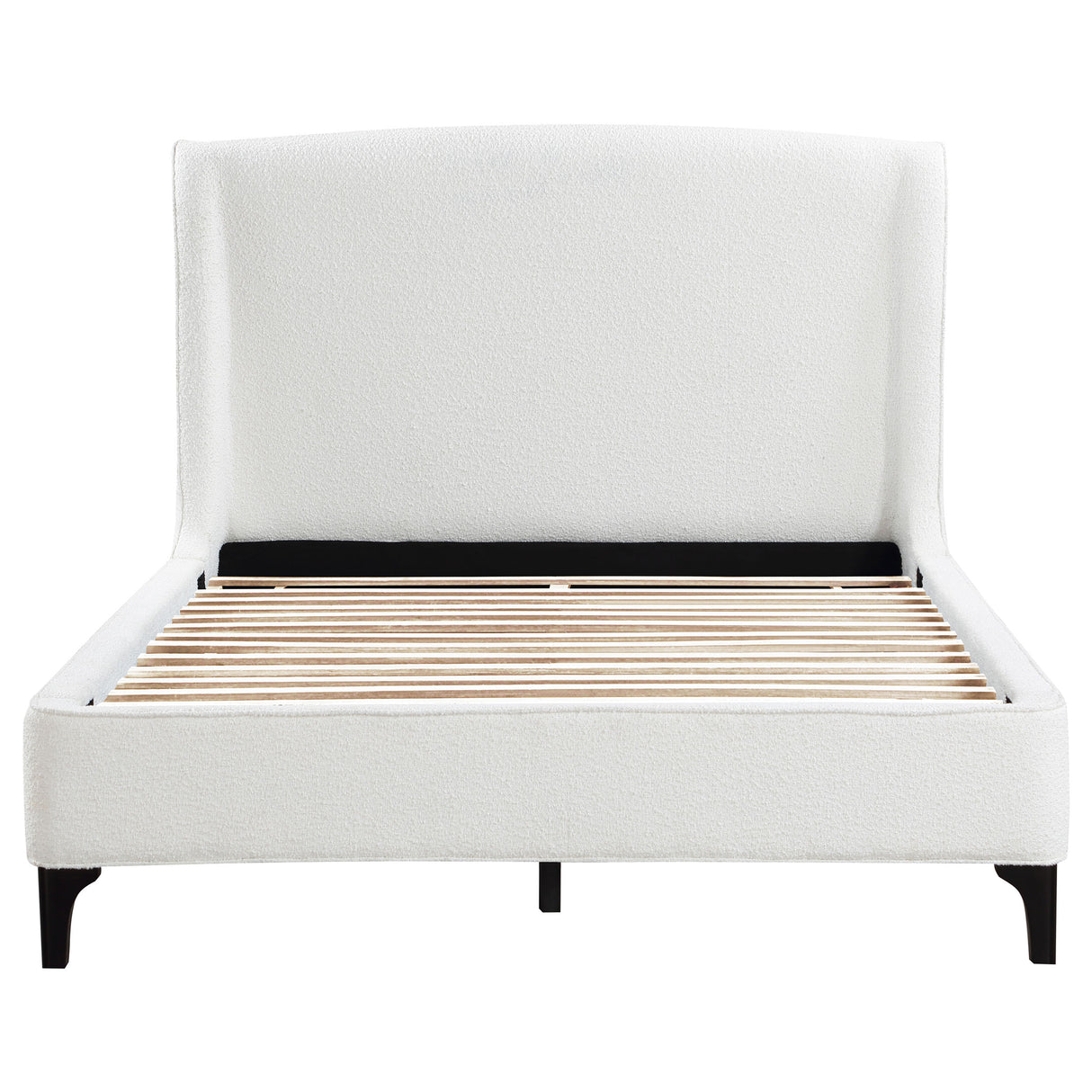 Mosby Wingback Platform Bed - Furniture World