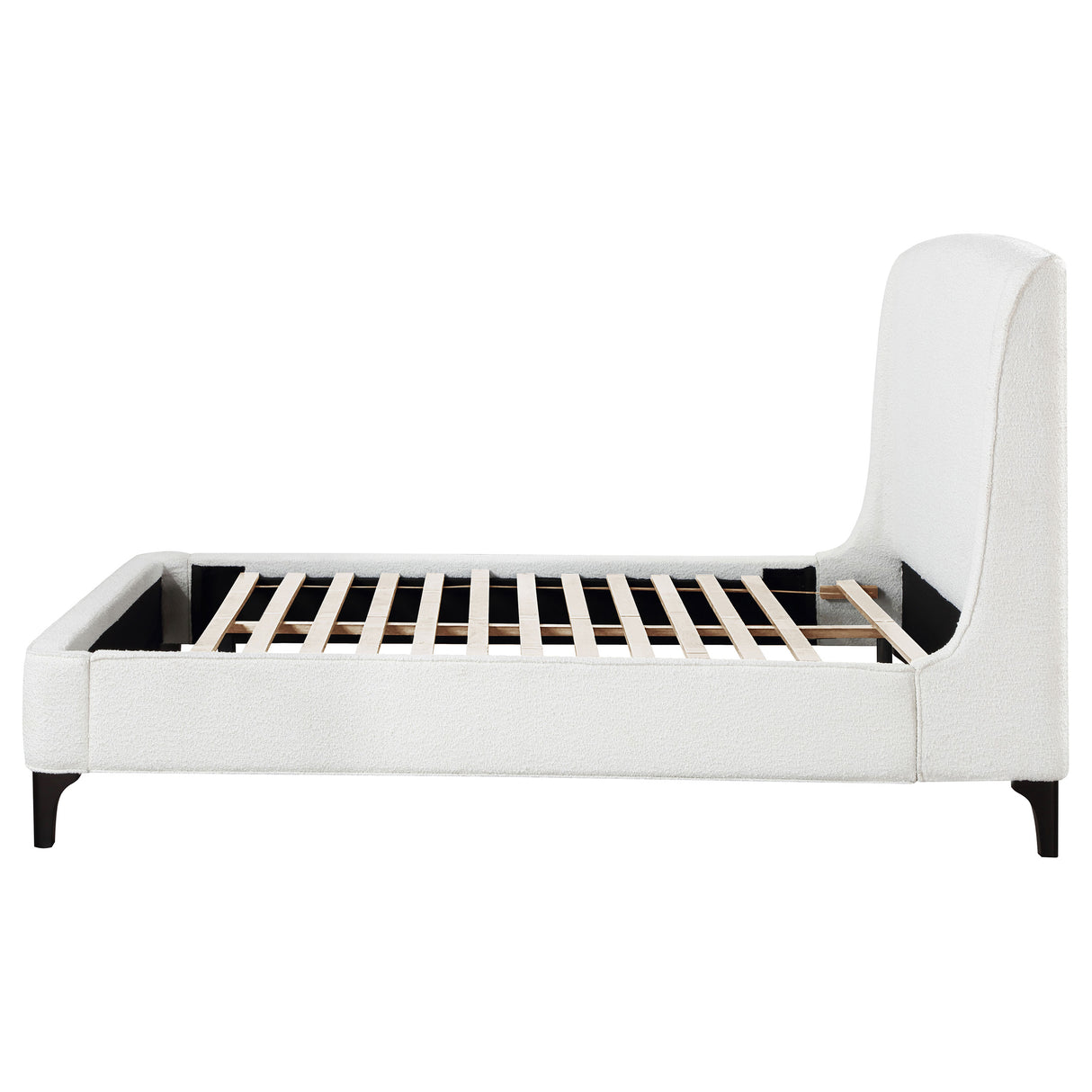 Mosby Wingback Platform Bed - Furniture World