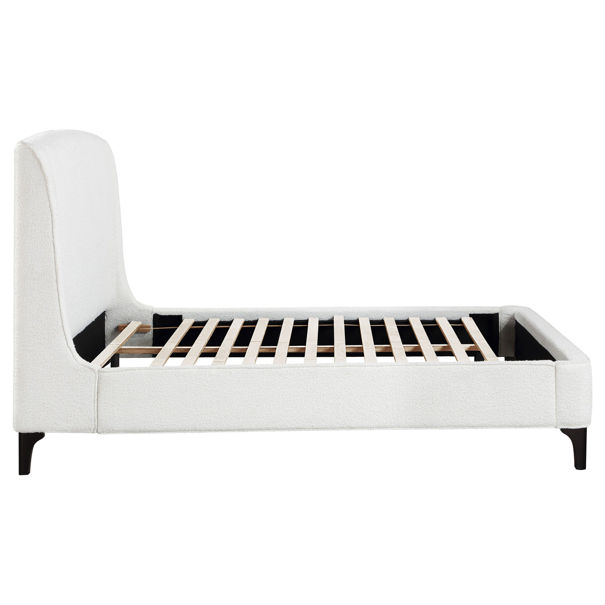 Mosby Wingback Platform Bed - Furniture World