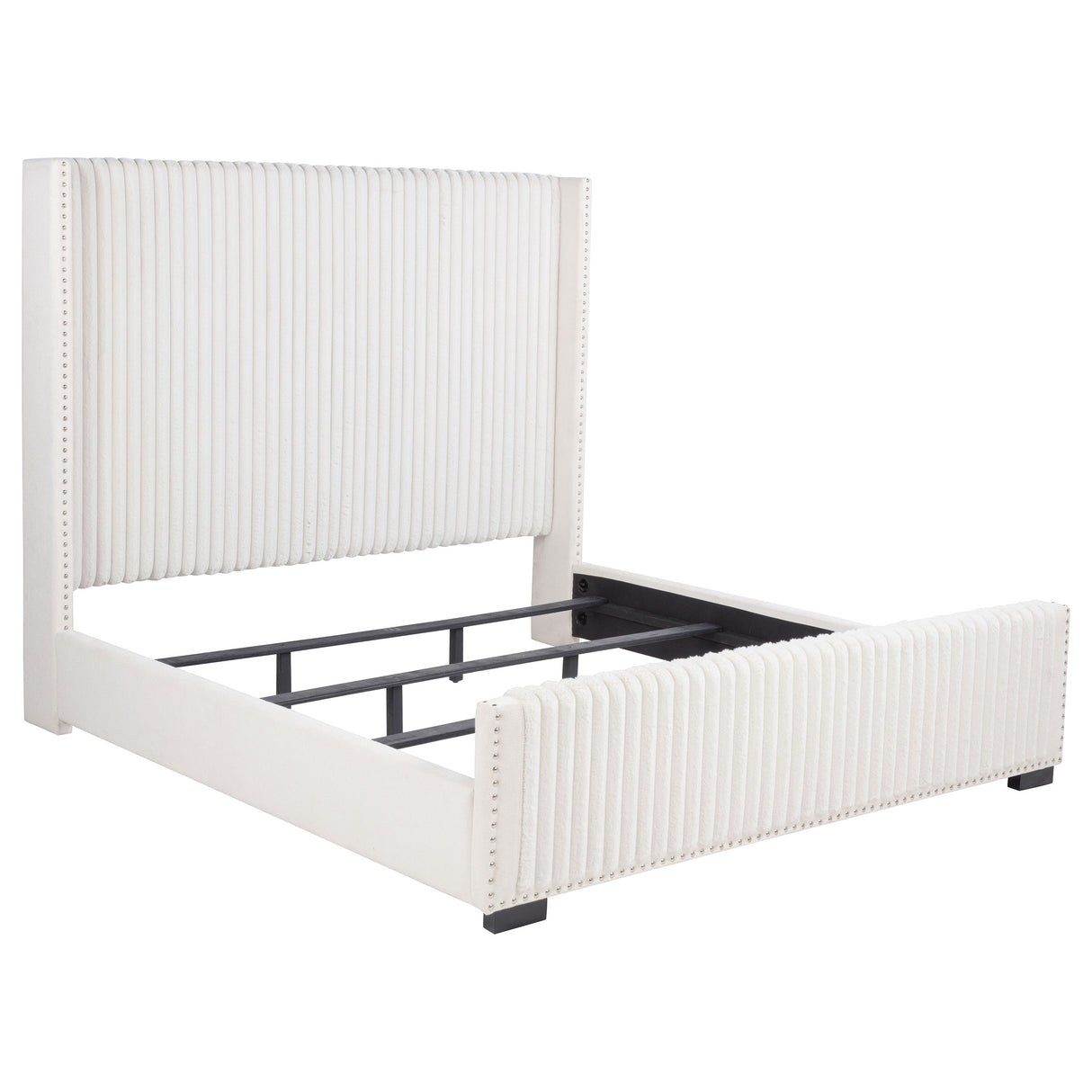 Natasha Wingback Bed - Furniture World