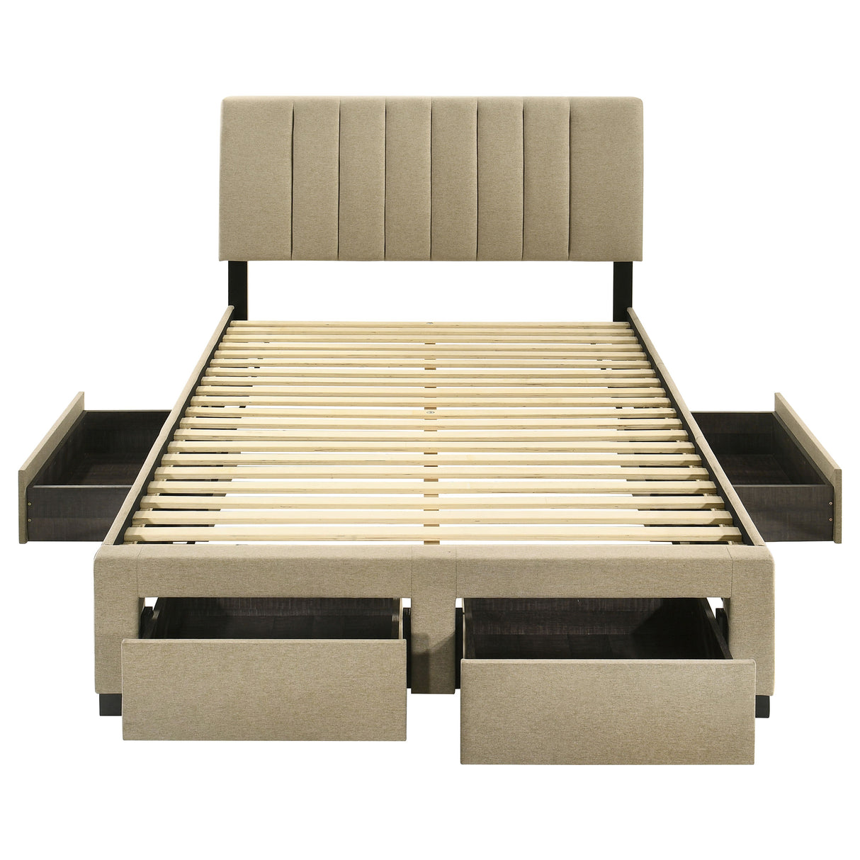 Wheatland Panel Platform Storage Bed - Furniture World