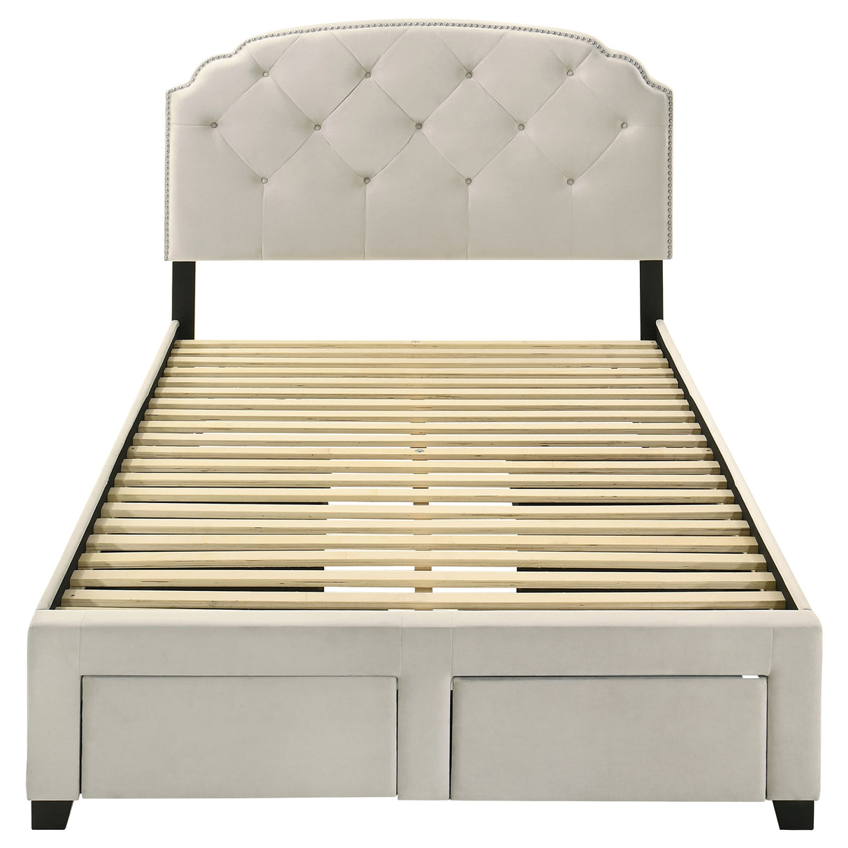 Marianna Panel Platform Storage Bed - Furniture World
